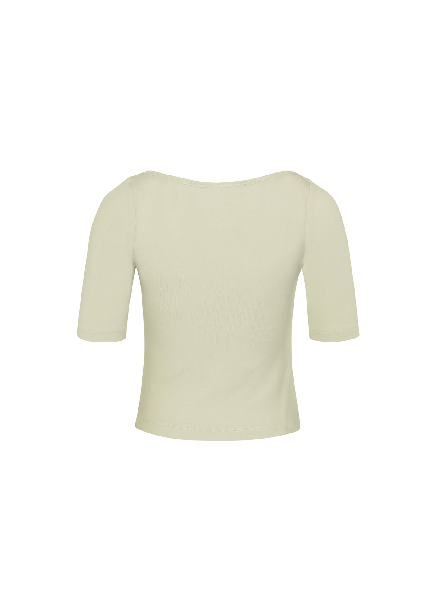 GENTLE ELBOW SLEEVE TOP - BUTTER