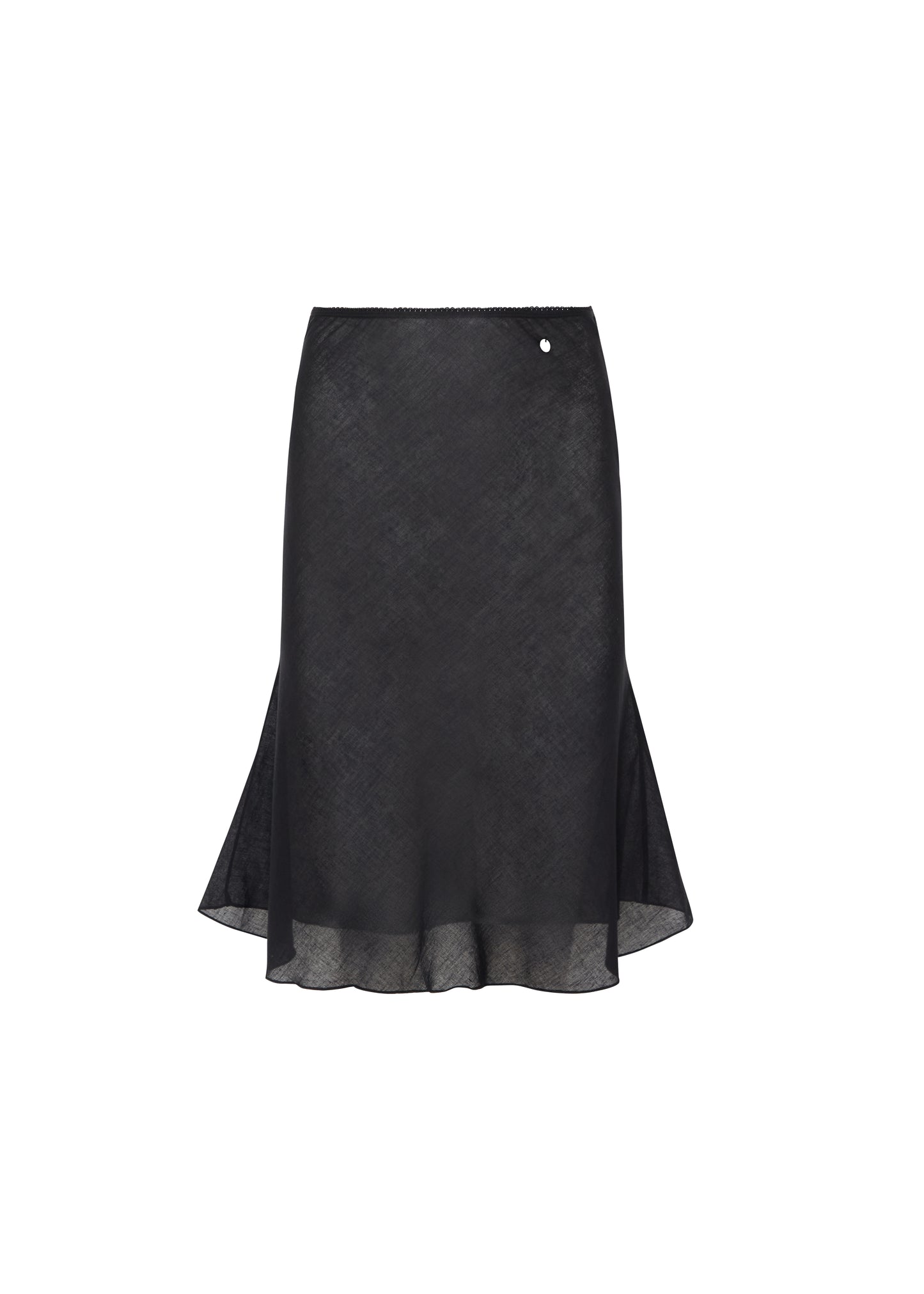 breeze cotton skirt - charcoal