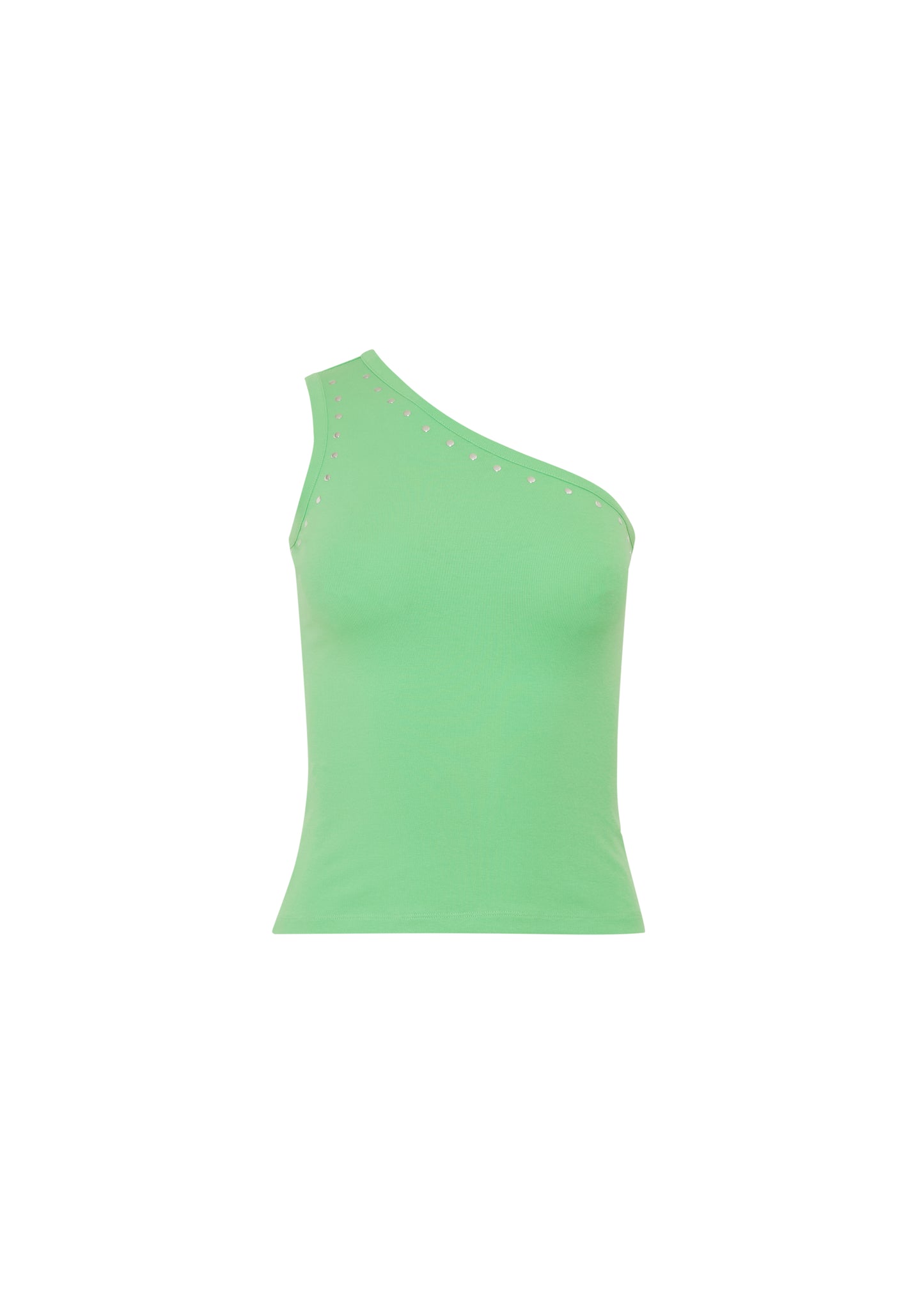 70s one shoulder top - Mint