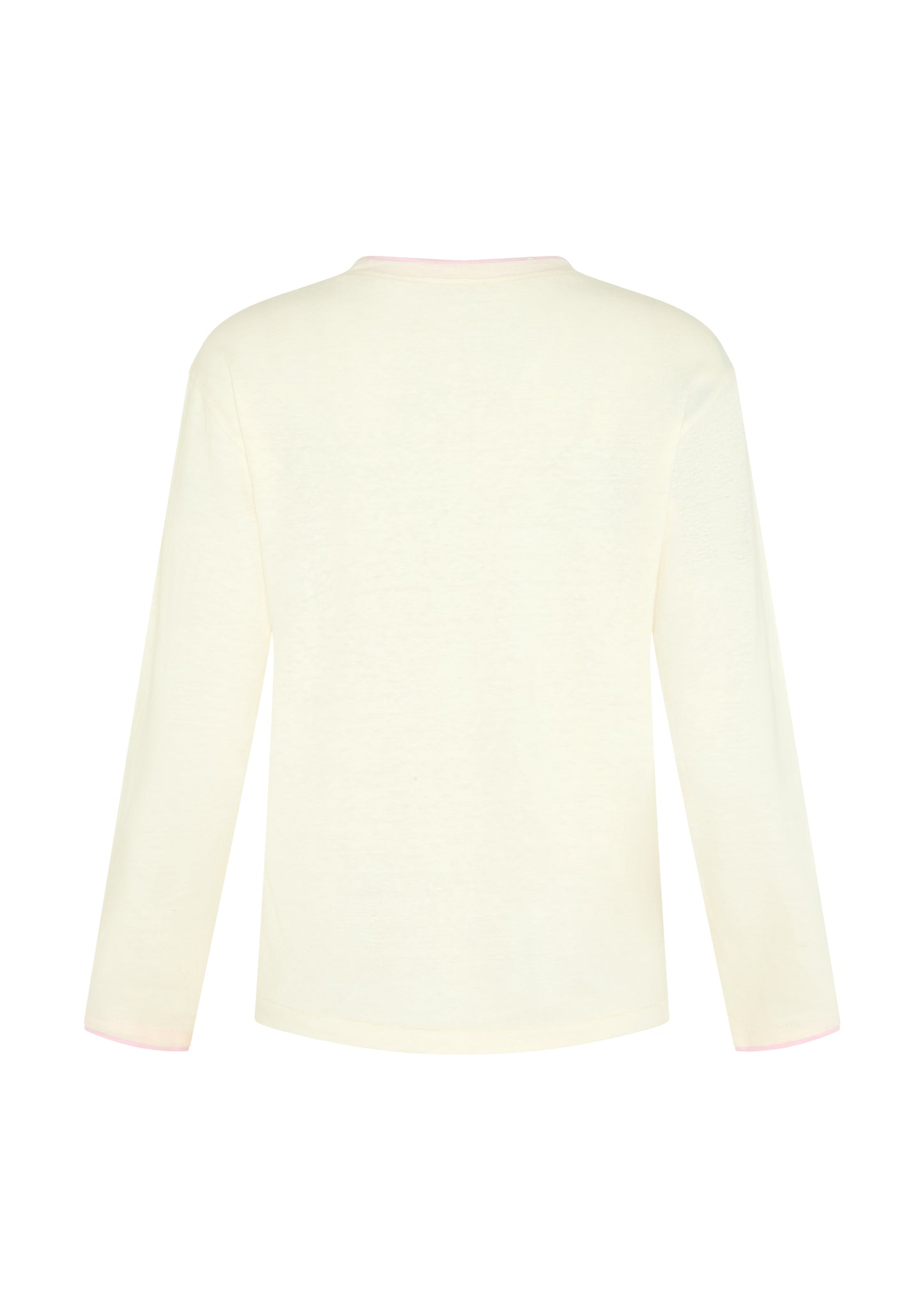 LONG SLEEVE SUMMER T-SHIRT - CREAM