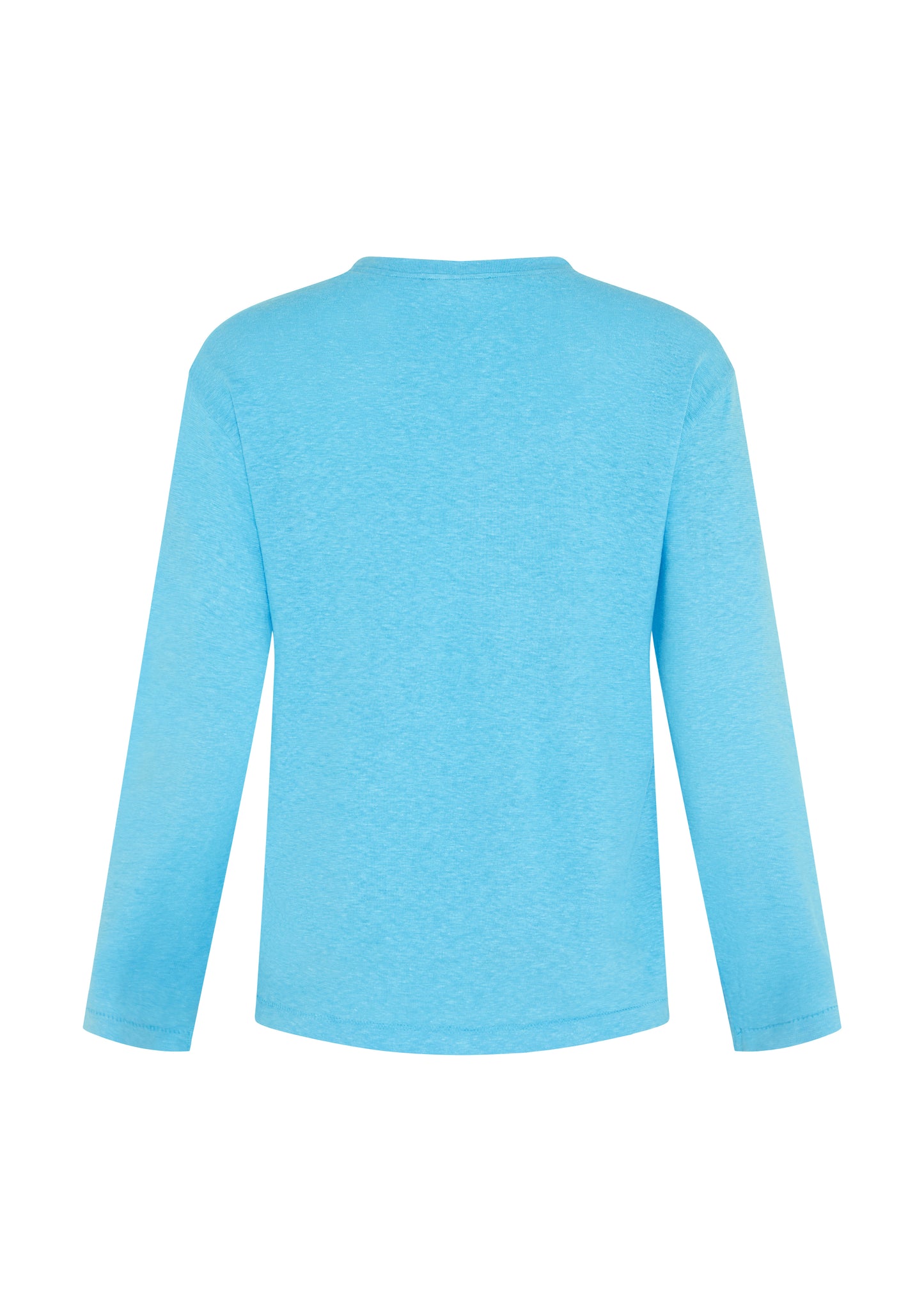 LONG SLEEVE SUMMER T-SHIRT - Turquoise