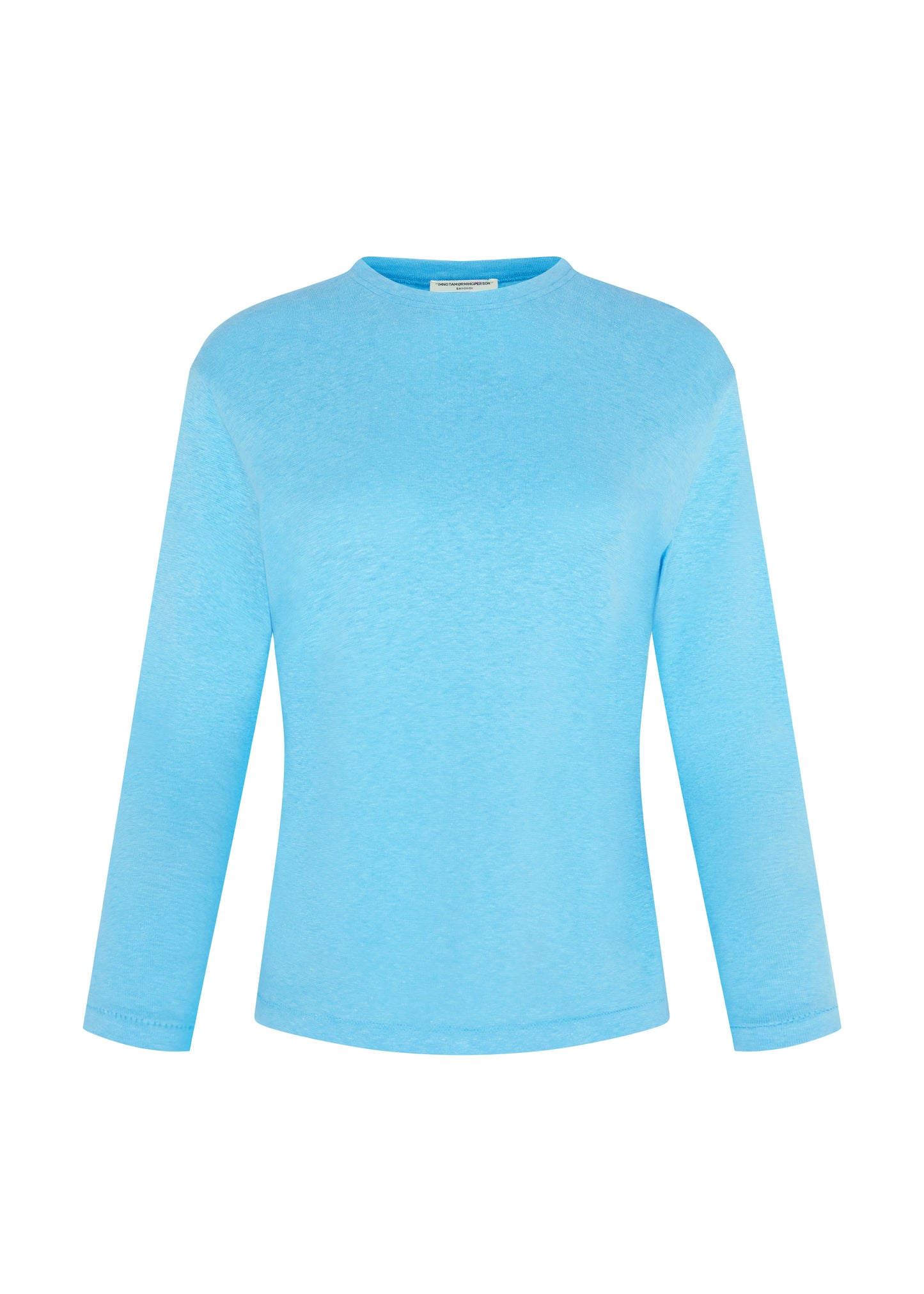 LONG SLEEVE SUMMER T-SHIRT - Turquoise