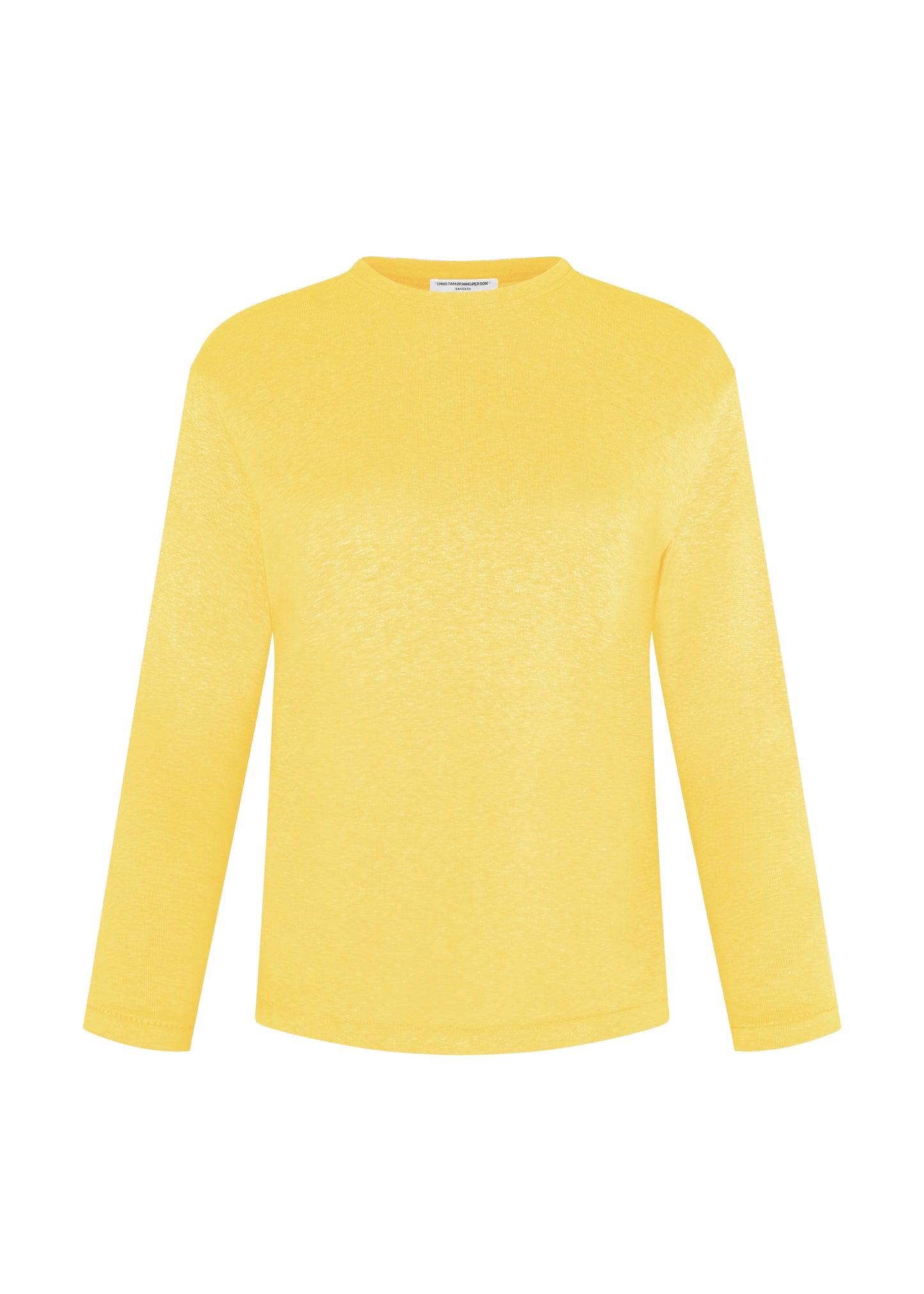 LONG SLEEVE SUMMER T-SHIRT - Lemon