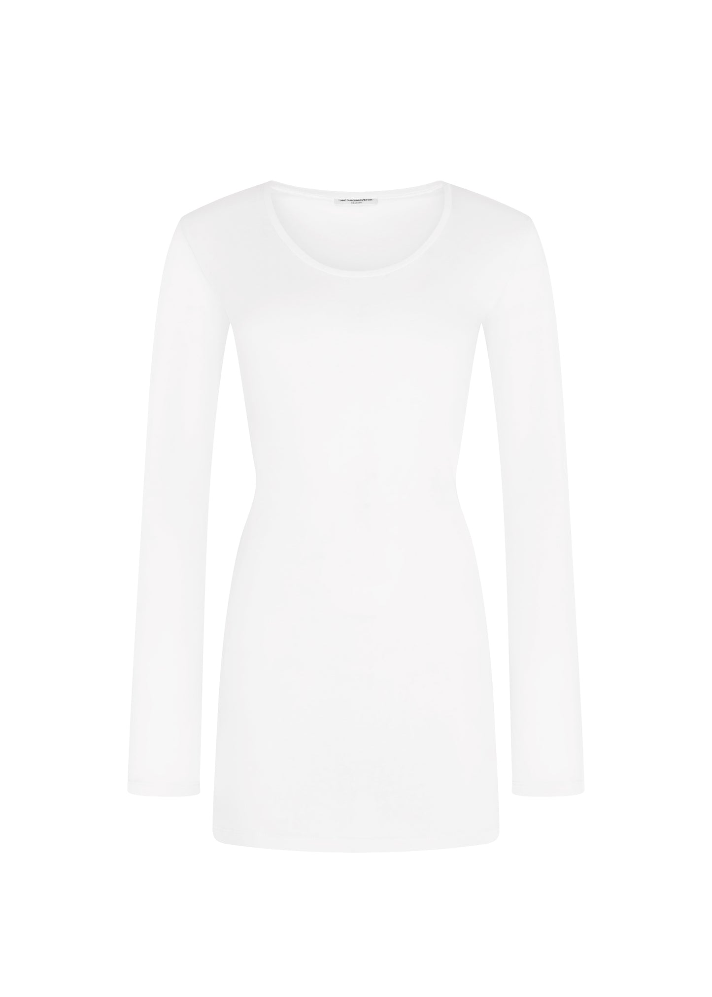 LONG SLEEVE MINI DRESS - WHITE