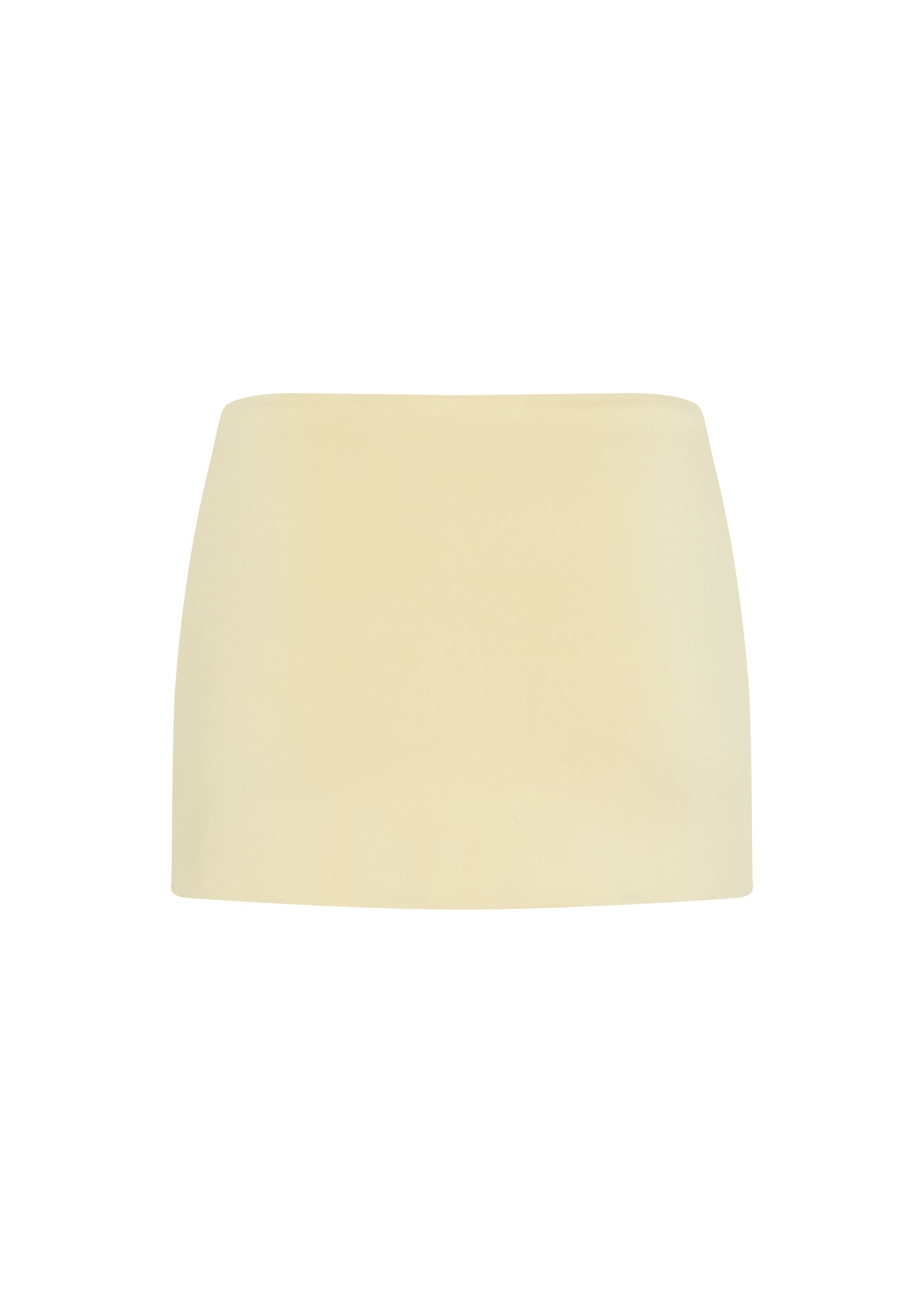 JERSEY FOLDOVER MICRO MIN SKORT - FRESH BUTTER