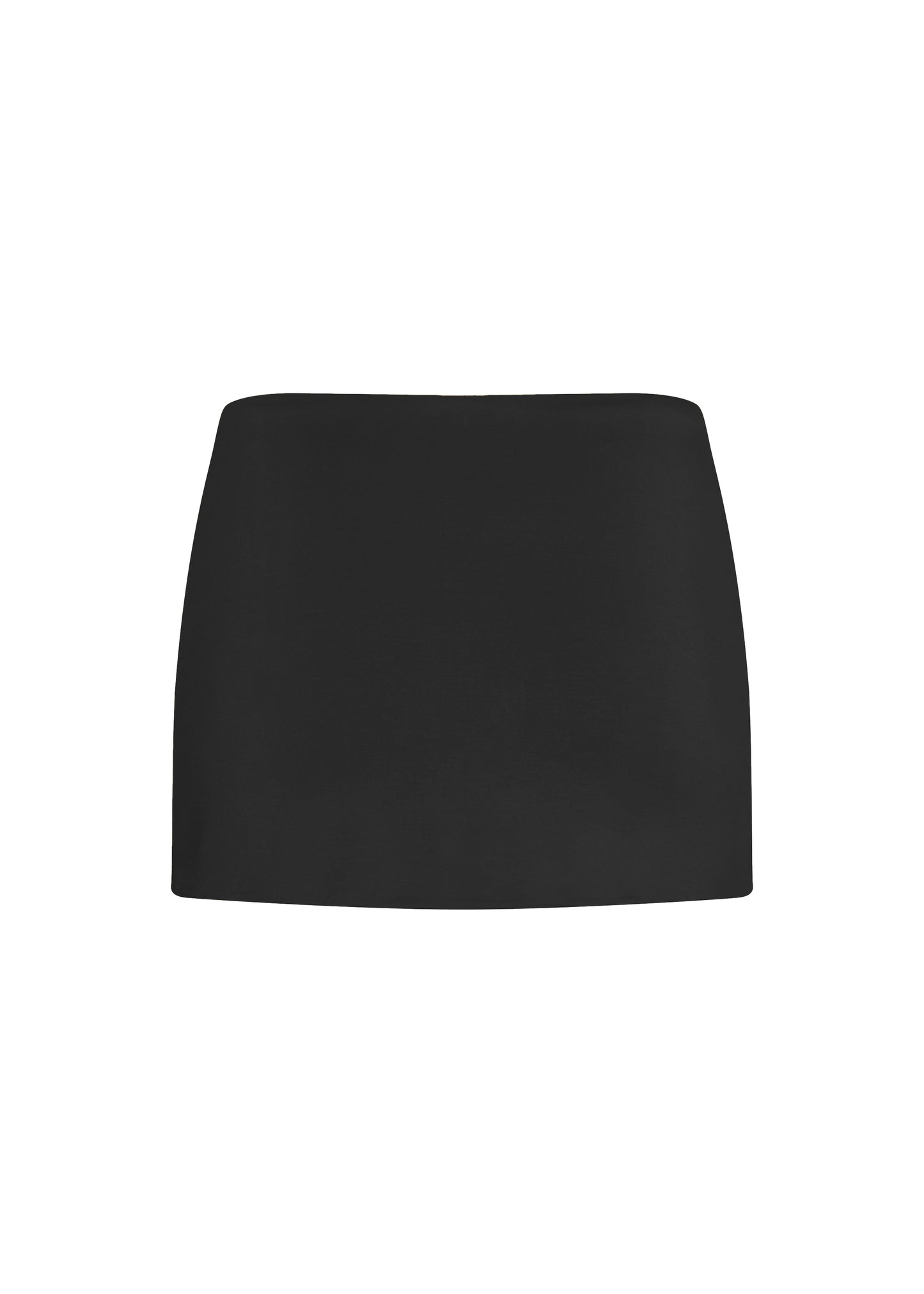 JERSEY FOLDOVER MICRO MIN SKORT - BLACK