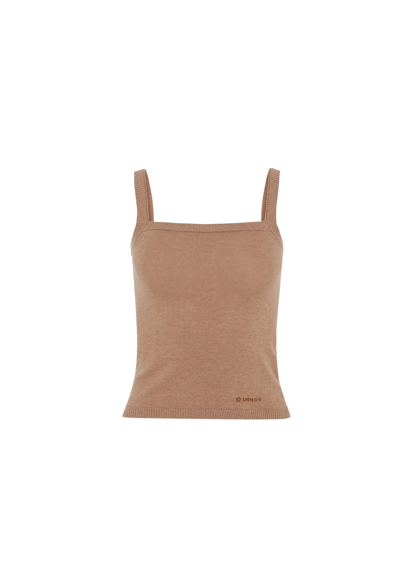 KNIT CLASSIC CAMI TOP - CINNAMON