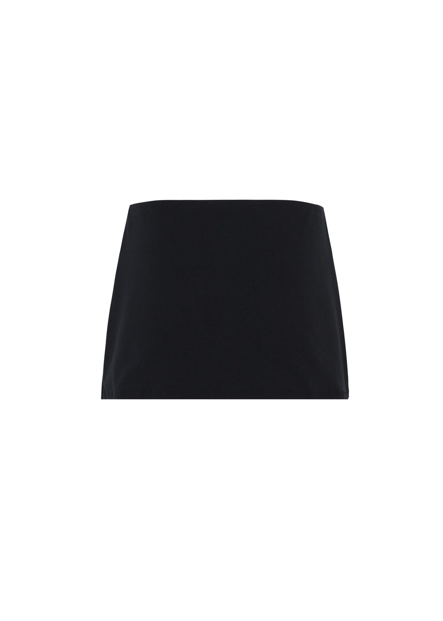 Basic Mini Skirt in black