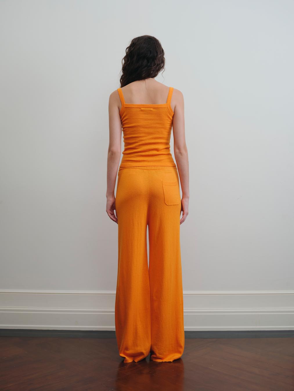 COZY KNIT PANTS- Pumpkin