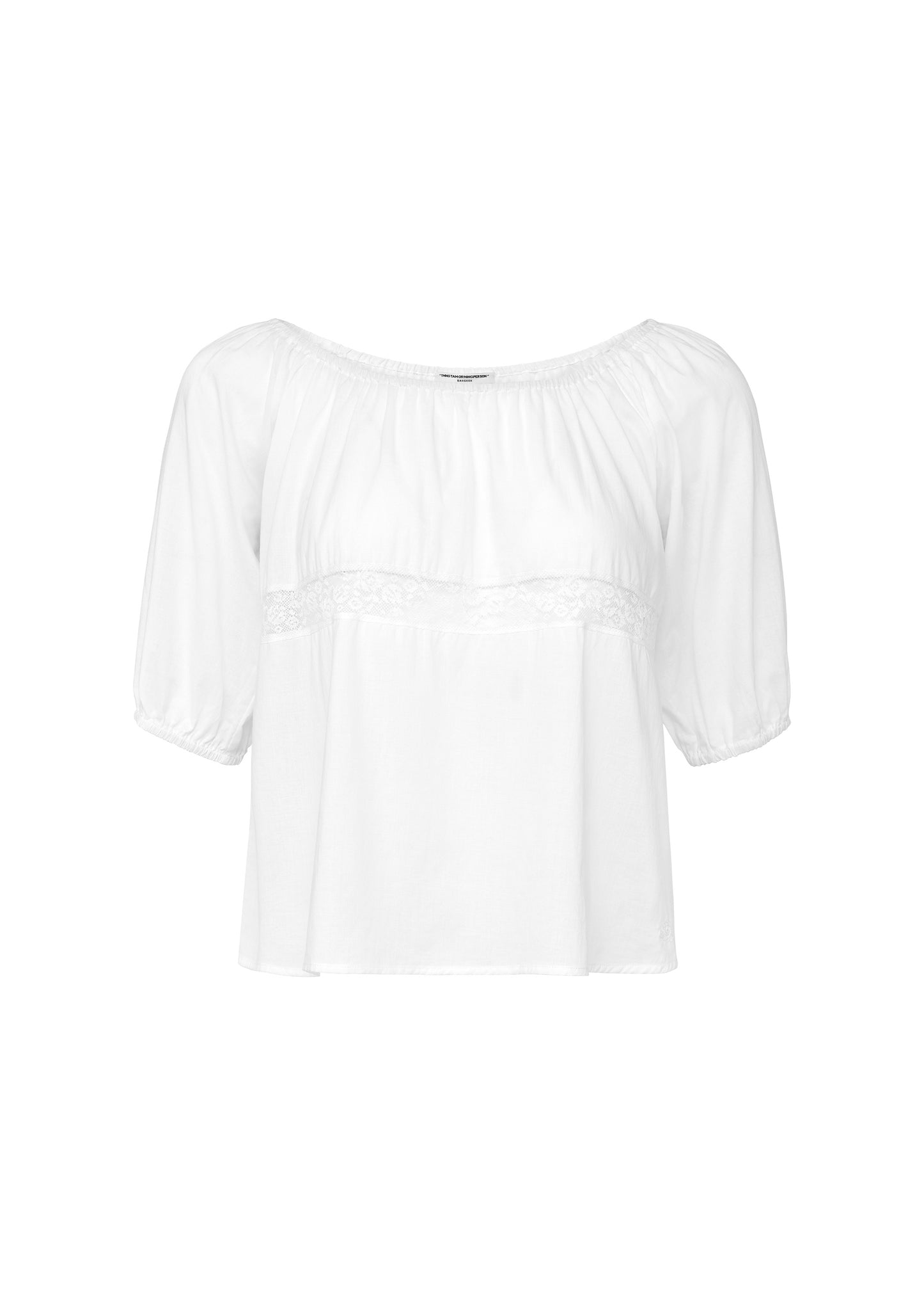 The Blooming Top - white