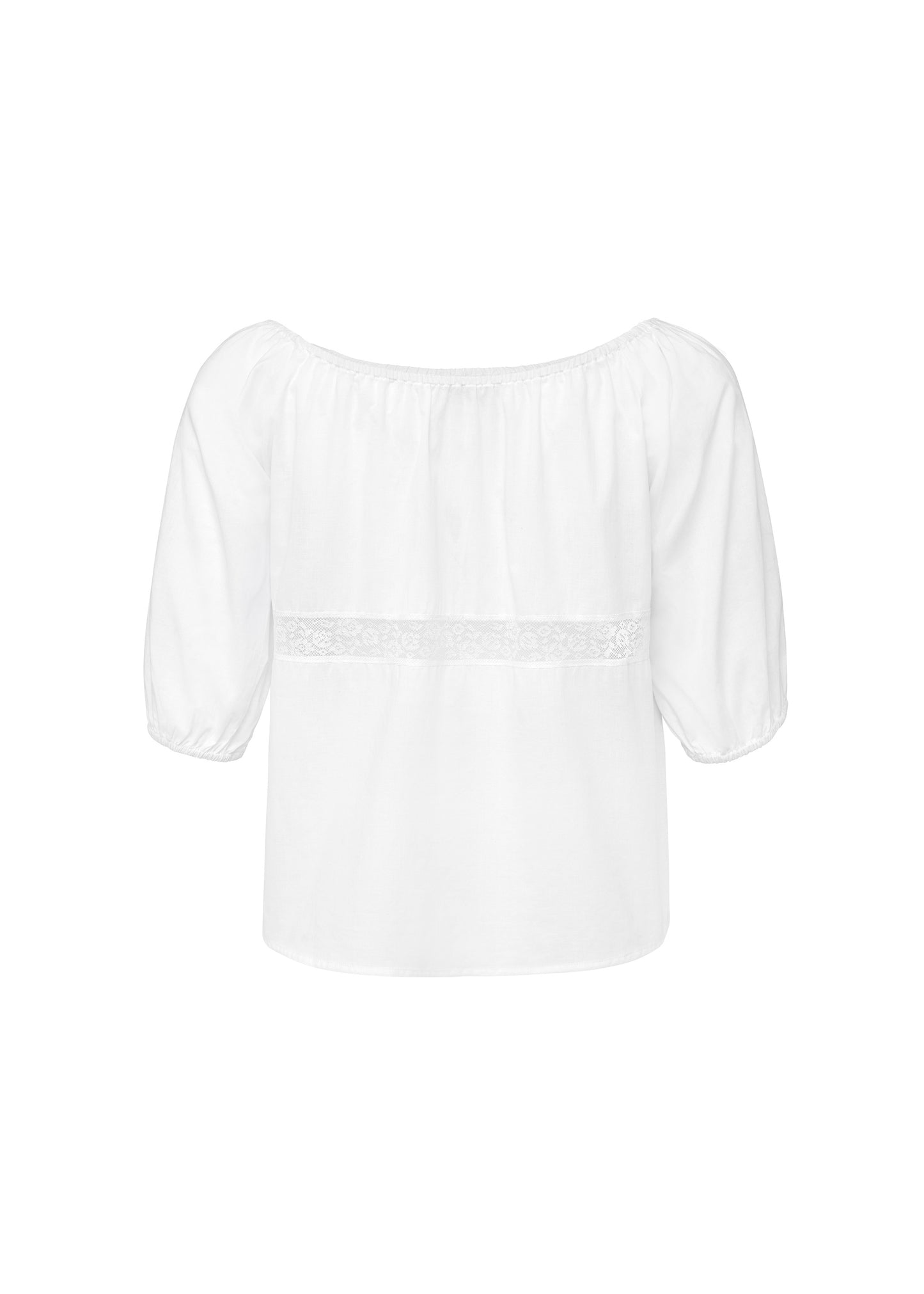 The Blooming Top - white