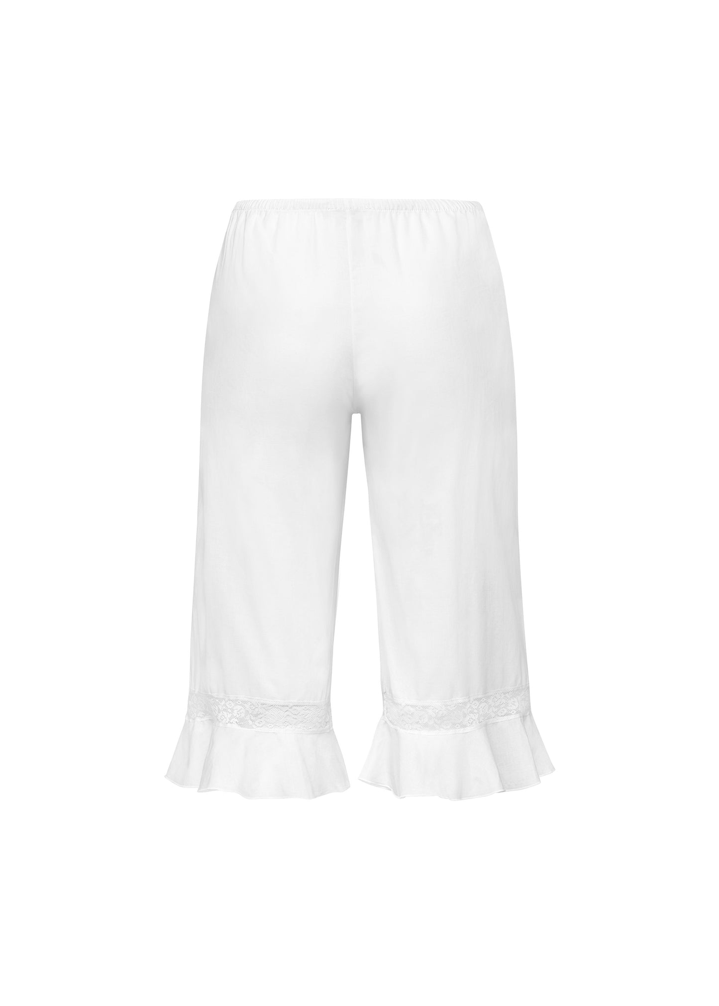 The Blooming classic pants  - white