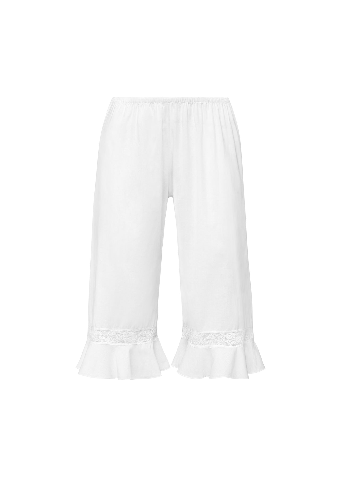 The Blooming classic pants  - white