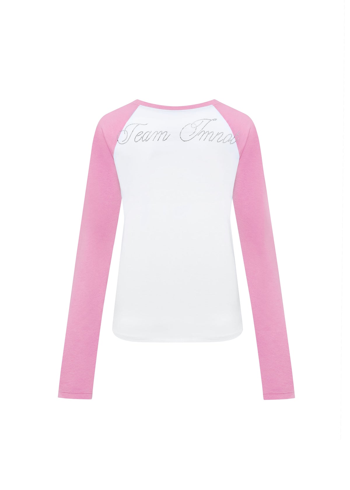 basic raglan long-sleeve tee - Team Imnot