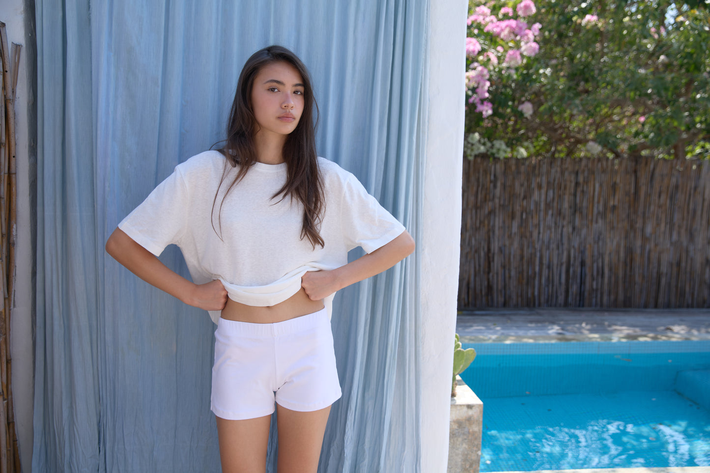 OVERSIZED SUMMER T-SHIRT - COTTON