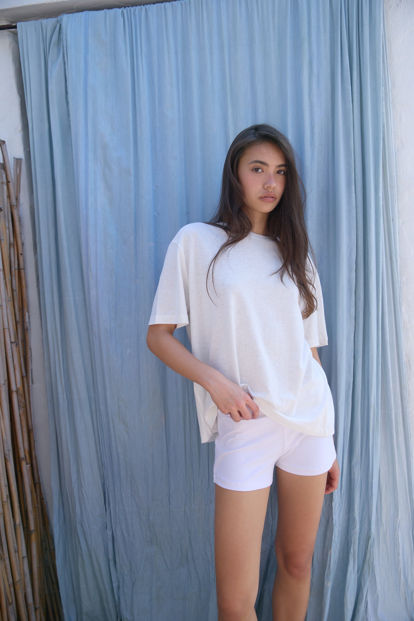 OVERSIZED SUMMER T-SHIRT - COTTON