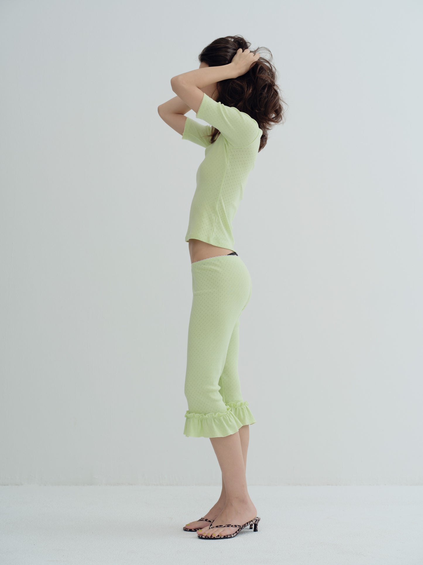 THE CLASSIC REVERSIBLE TOP - Avocado