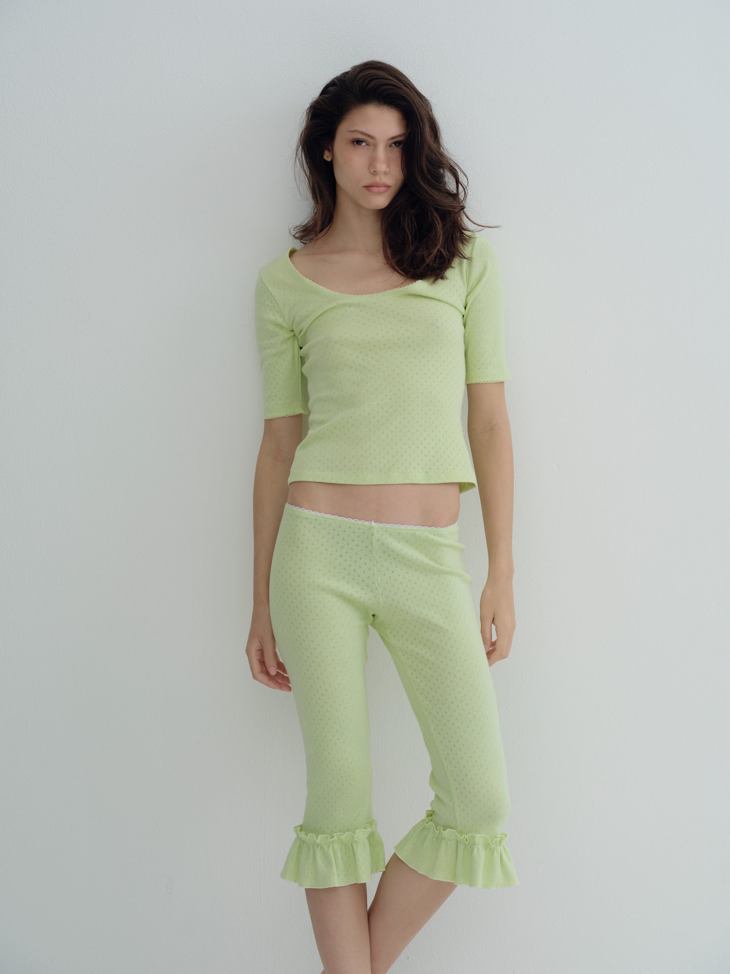 THE CLASSIC REVERSIBLE TOP - Avocado