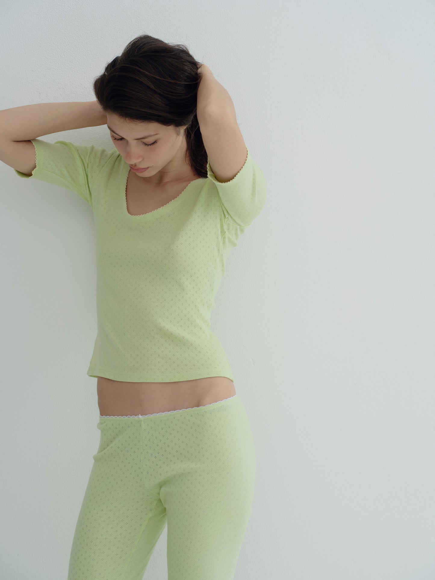 THE CLASSIC REVERSIBLE TOP - Avocado