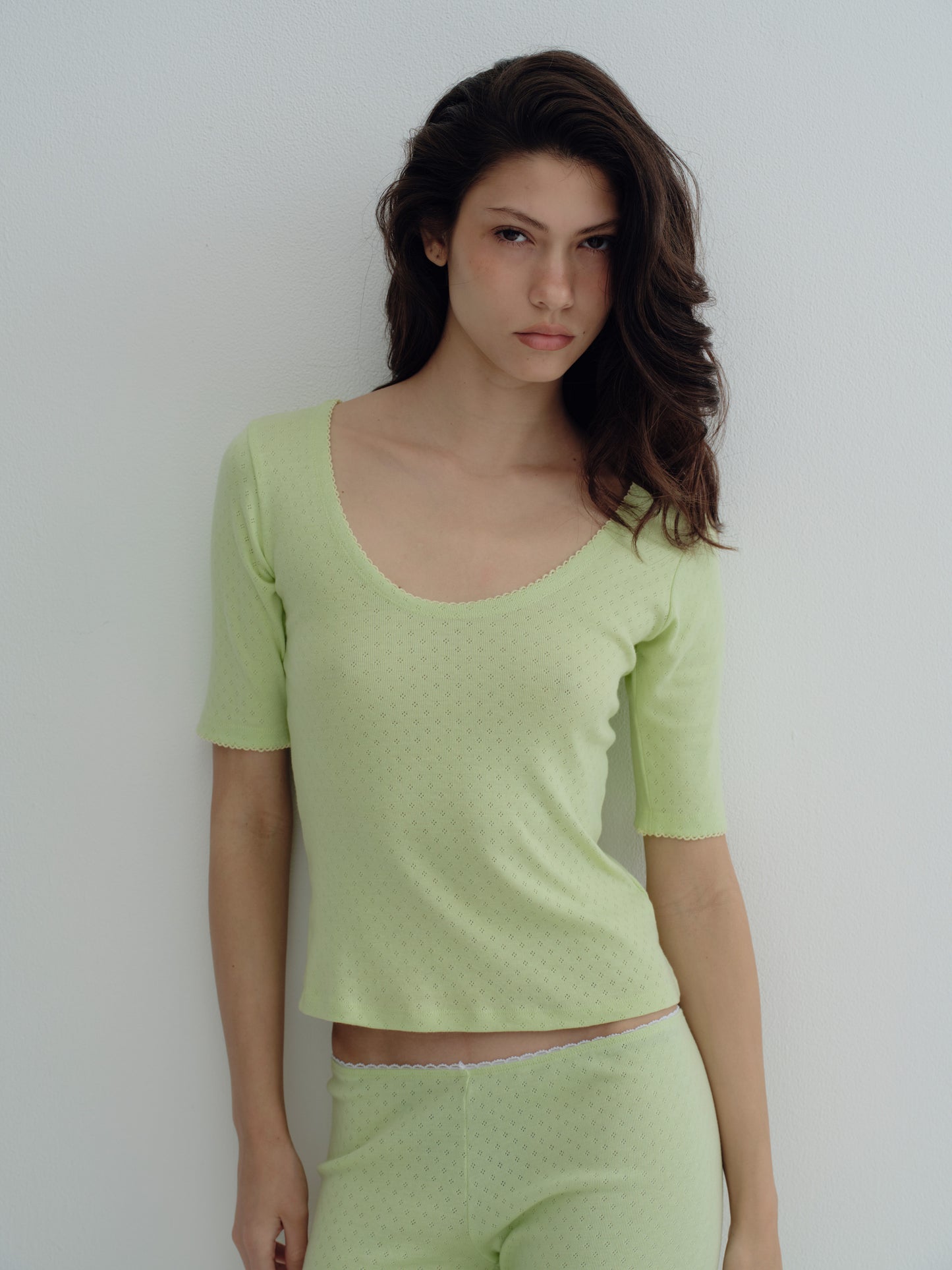 THE CLASSIC REVERSIBLE TOP - Avocado