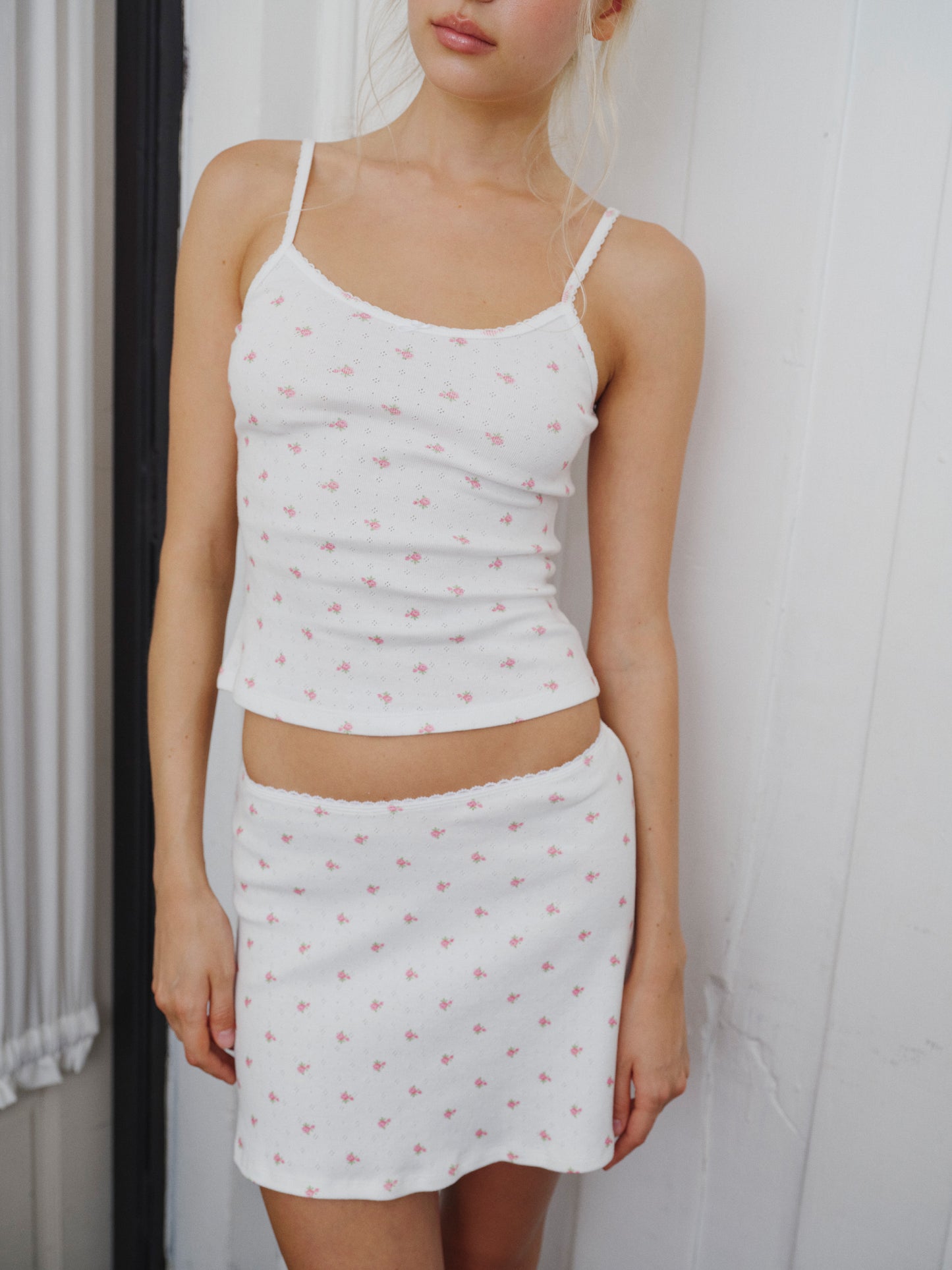 THE CLASSIC CAMI TOP - pink rose sugar