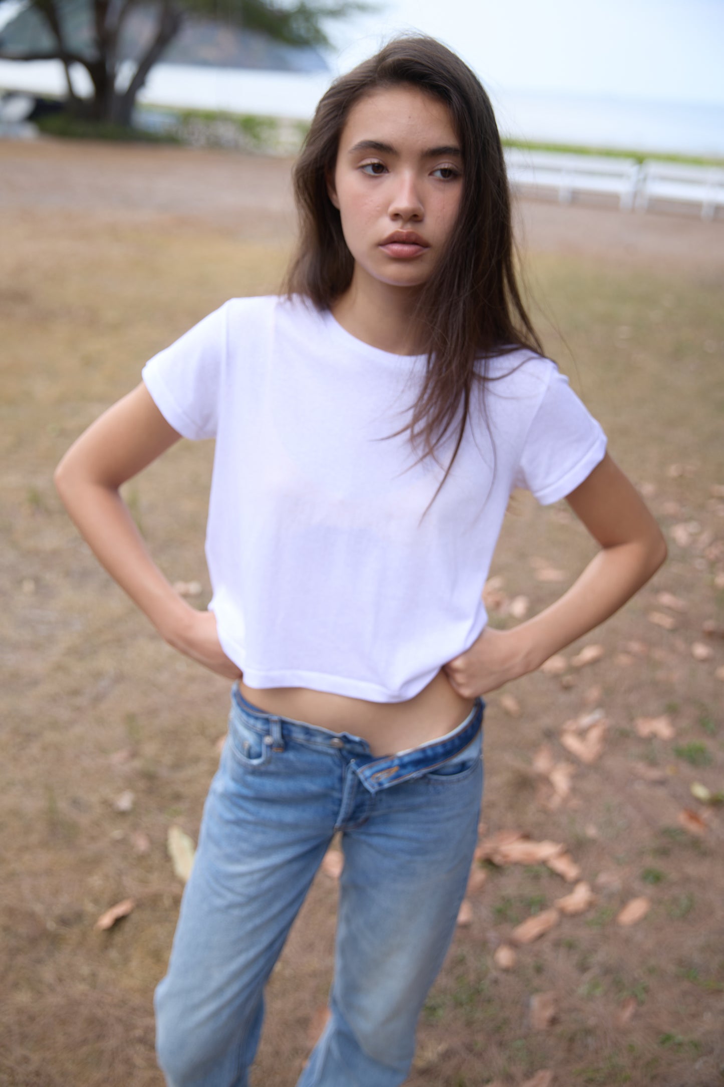 BOXY TEE - WHITE