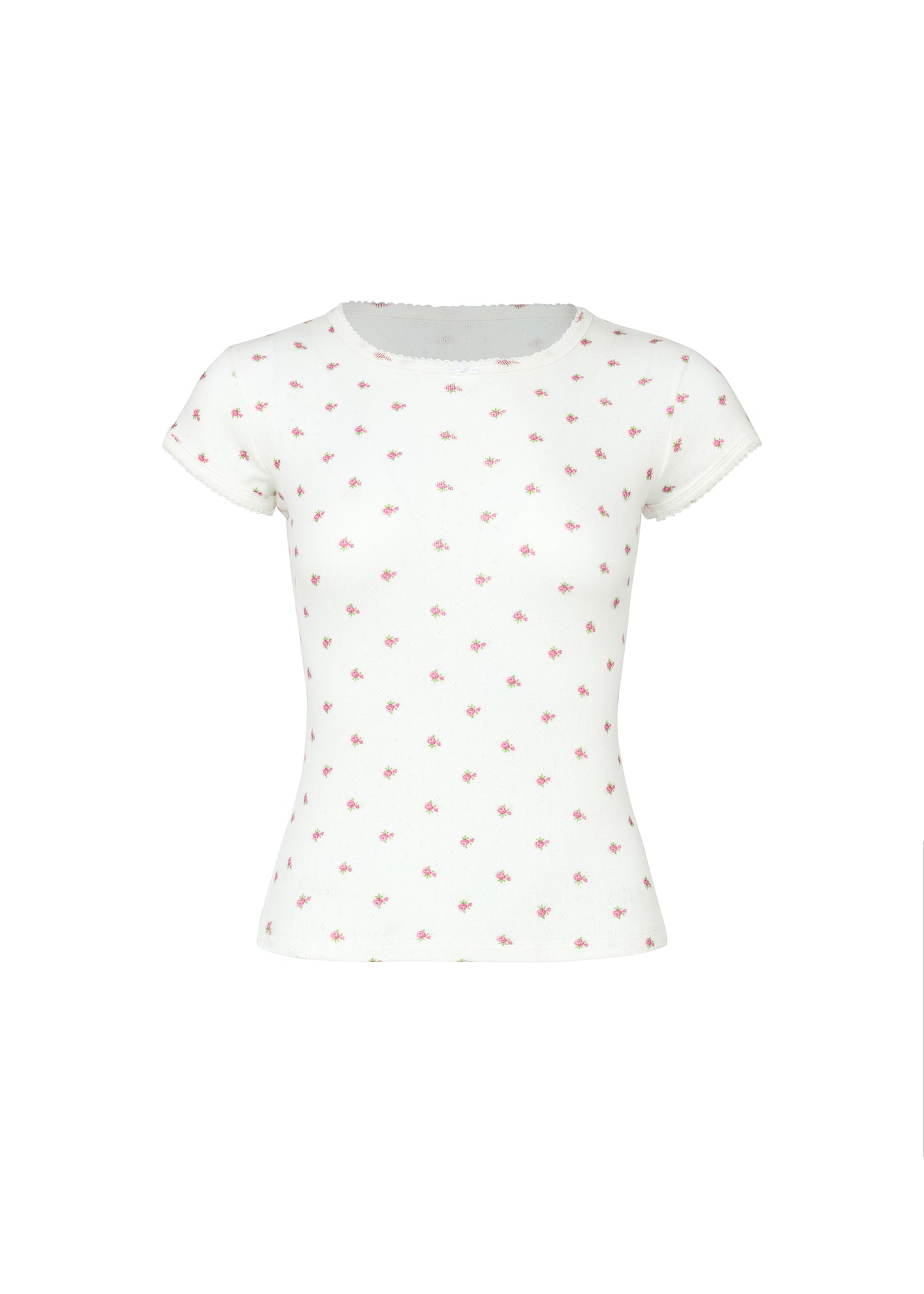 THE CLASSIC BABY TEE - pink rose sugar