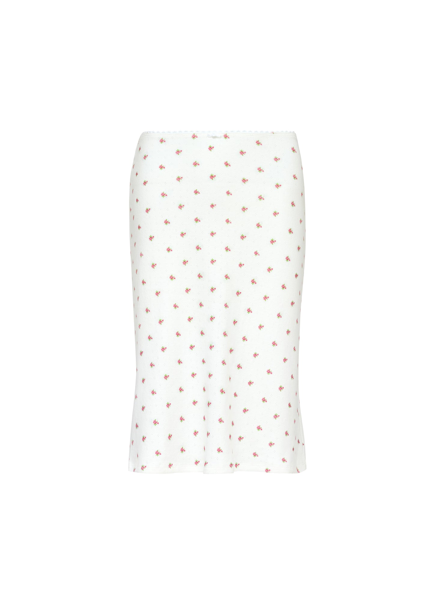 THE CLASSIC MIDI SKIRT - pink rose sugar