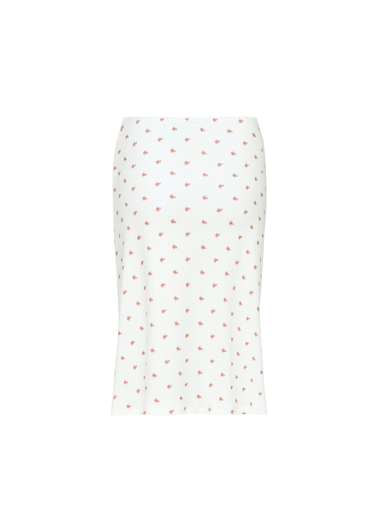 THE CLASSIC MIDI SKIRT - pink rose sugar