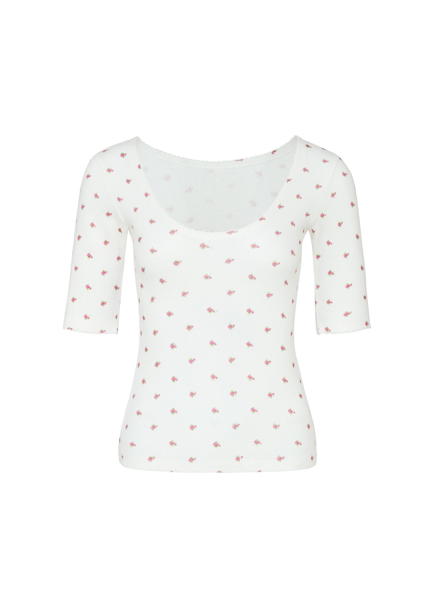 THE CLASSIC REVERSIBLE TOP - pink rose sugar