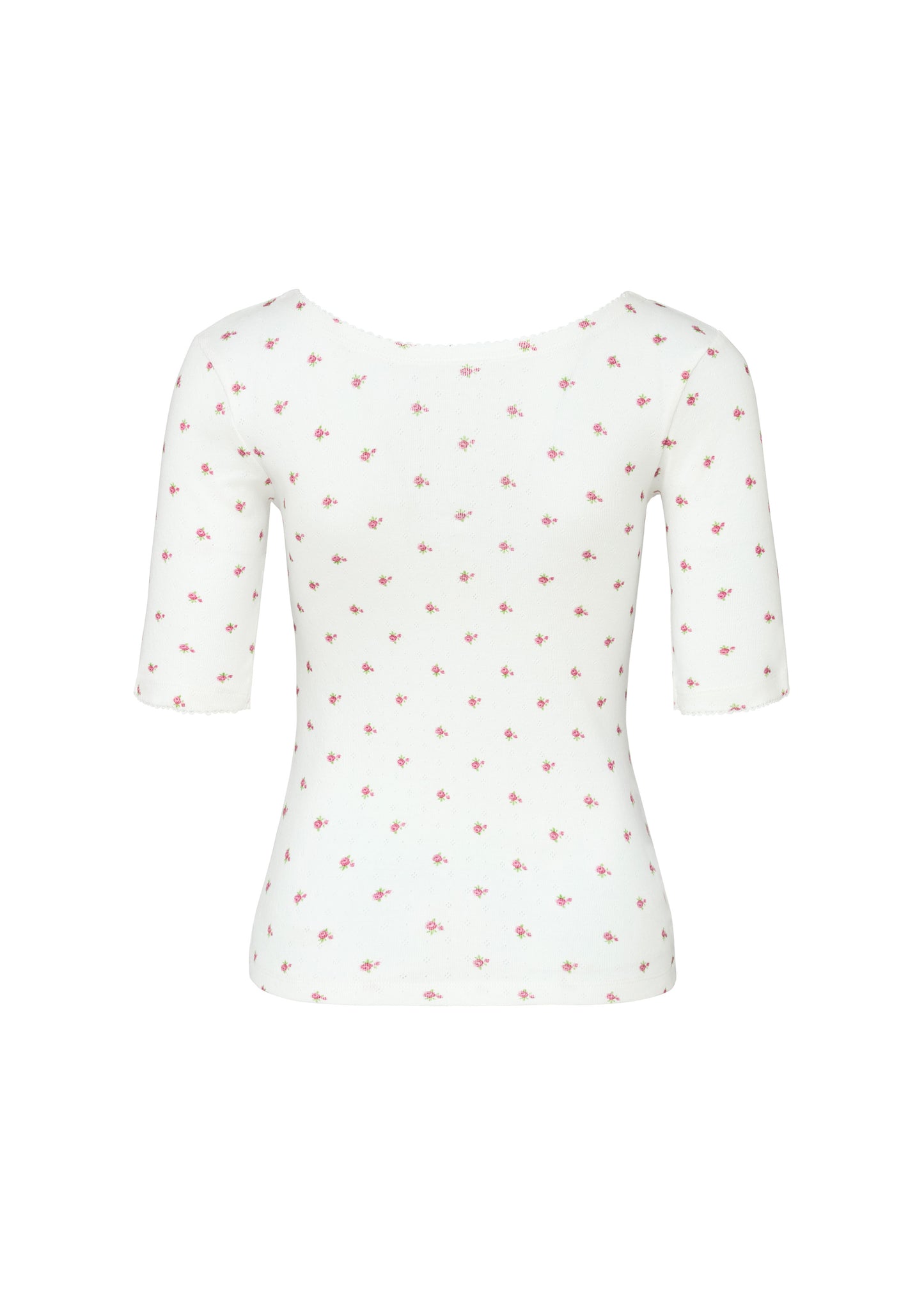 THE CLASSIC REVERSIBLE TOP - pink rose sugar