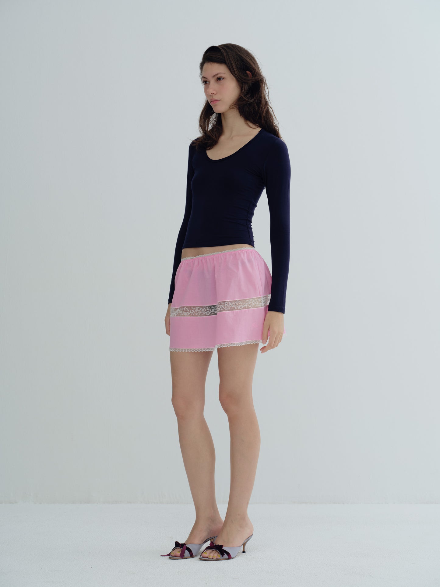 The Blooming classic mini skirt - Pink