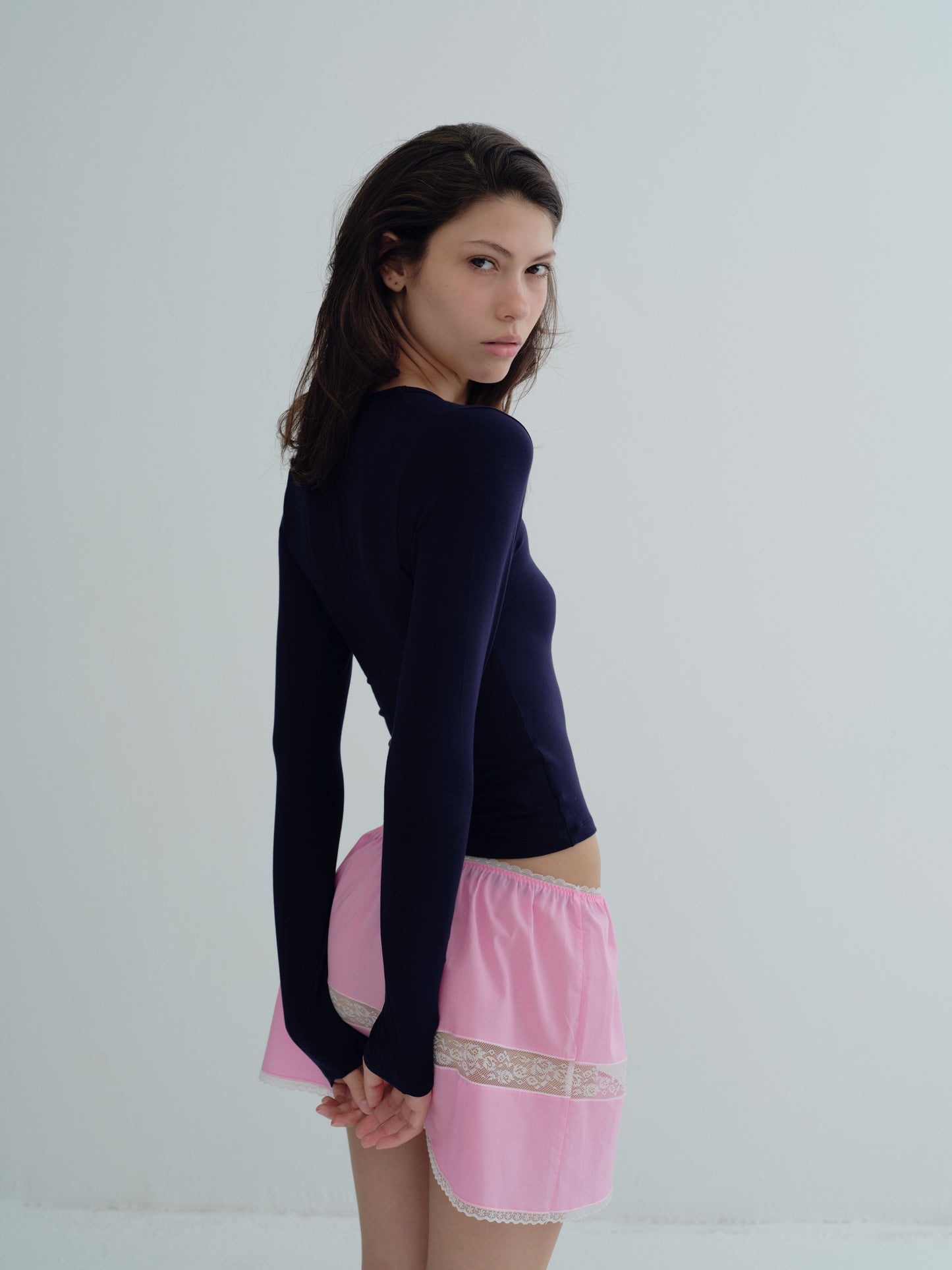 The Blooming classic mini skirt - Pink