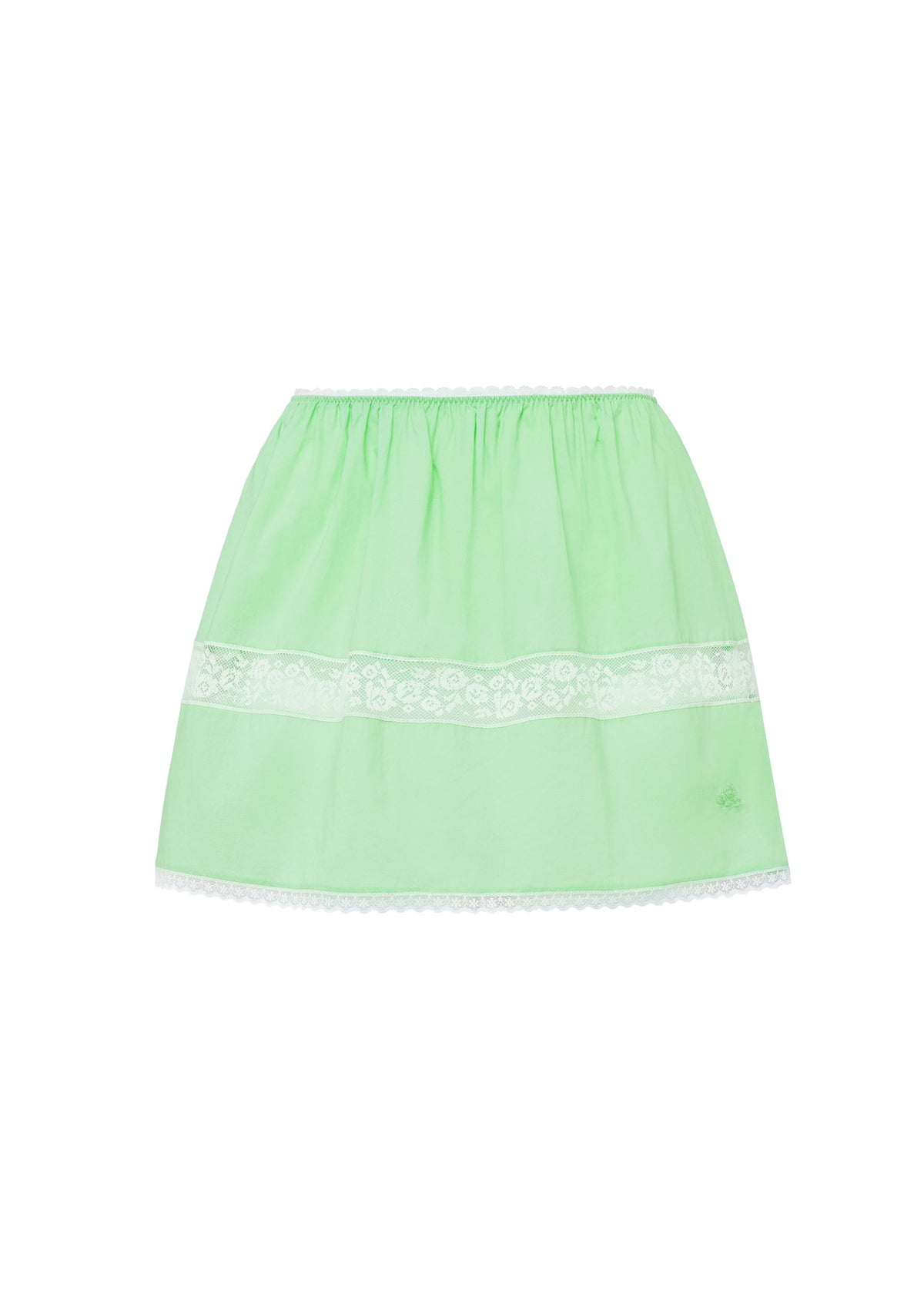The Blooming classic mini skirt - Green