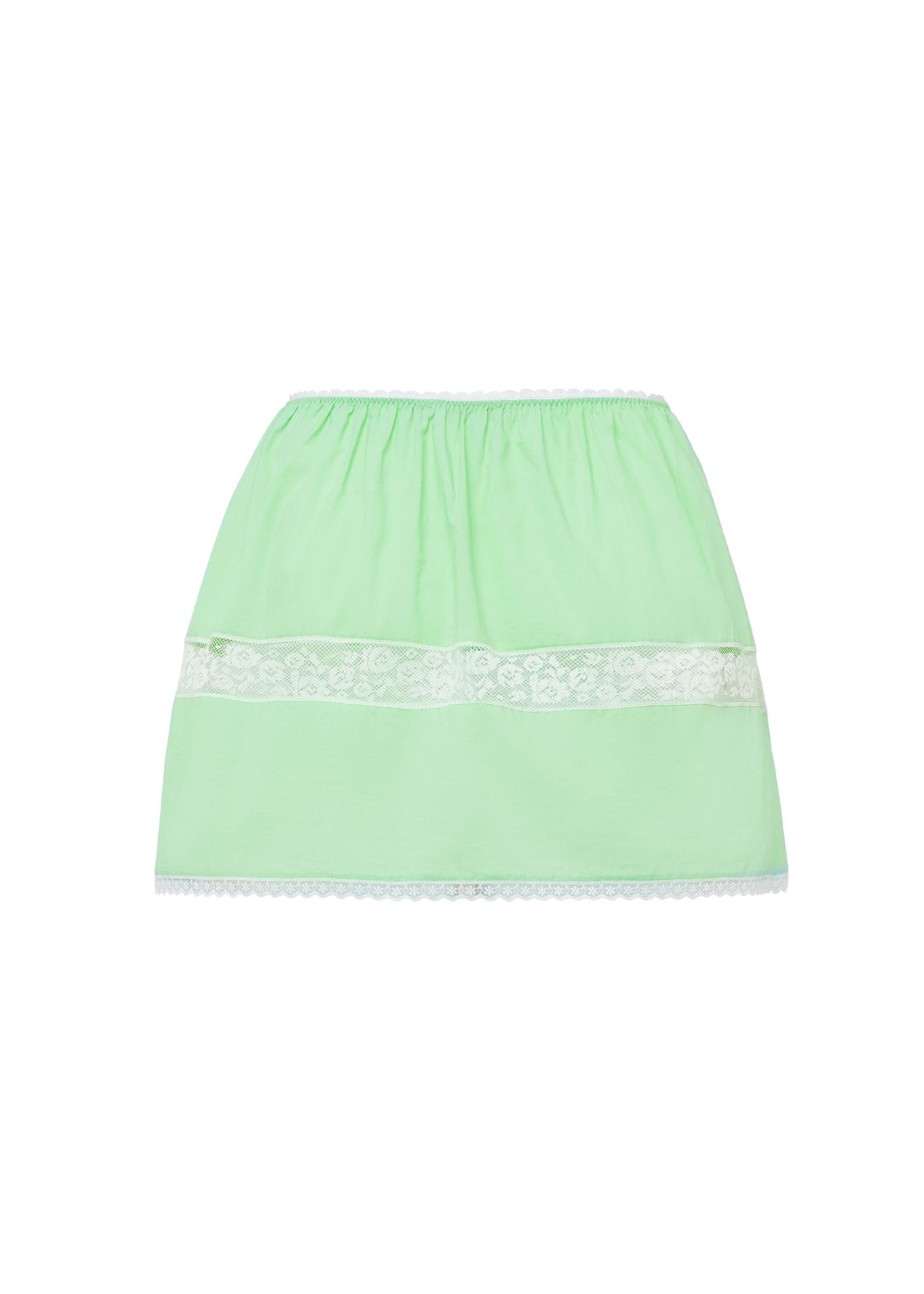 The Blooming classic mini skirt - Green