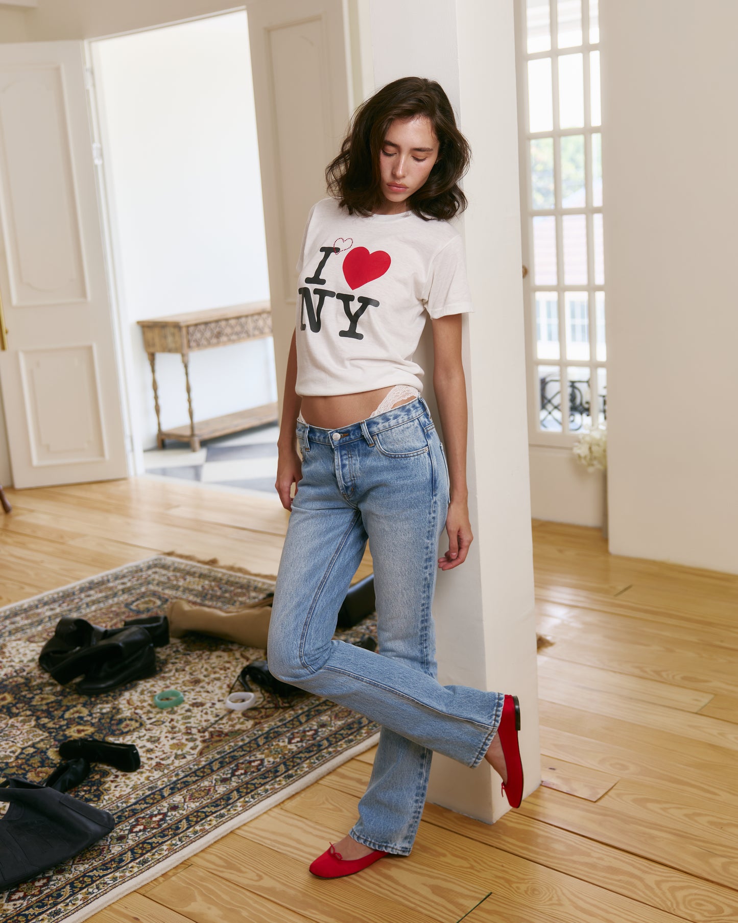 imnot bootcut jeans - Classic Blue Wash