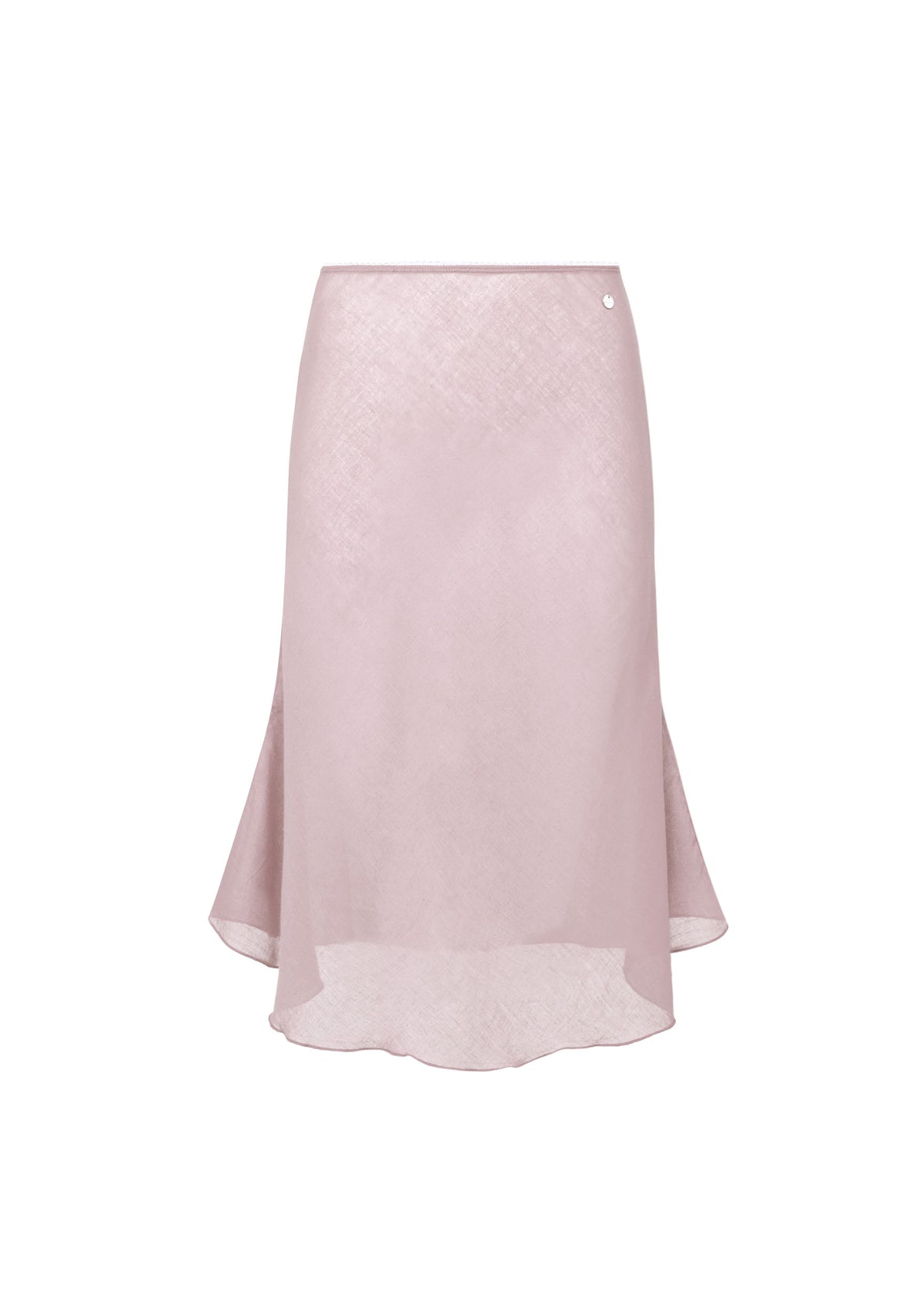 breeze cotton skirt -  pale pink