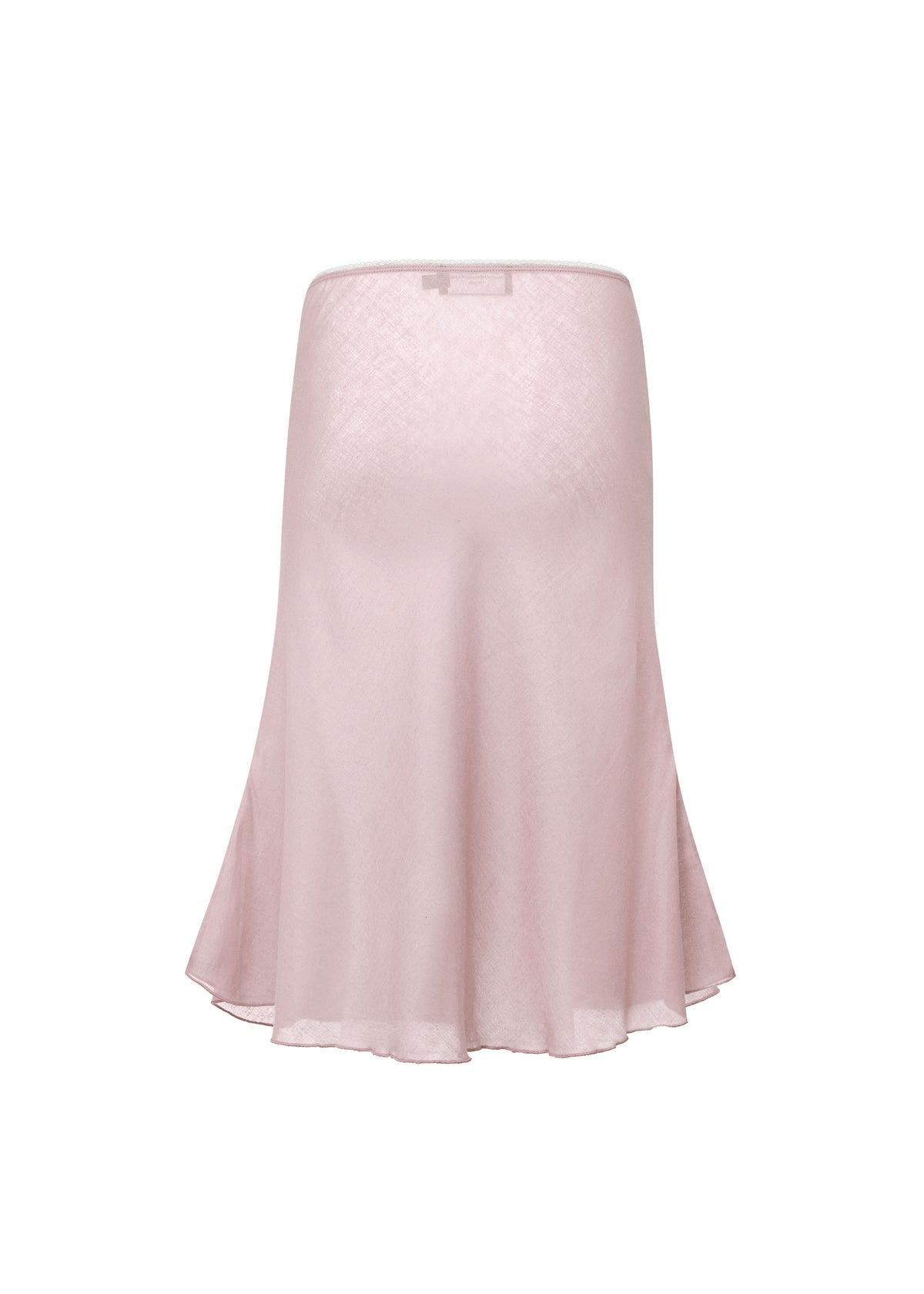 breeze cotton skirt -  pale pink