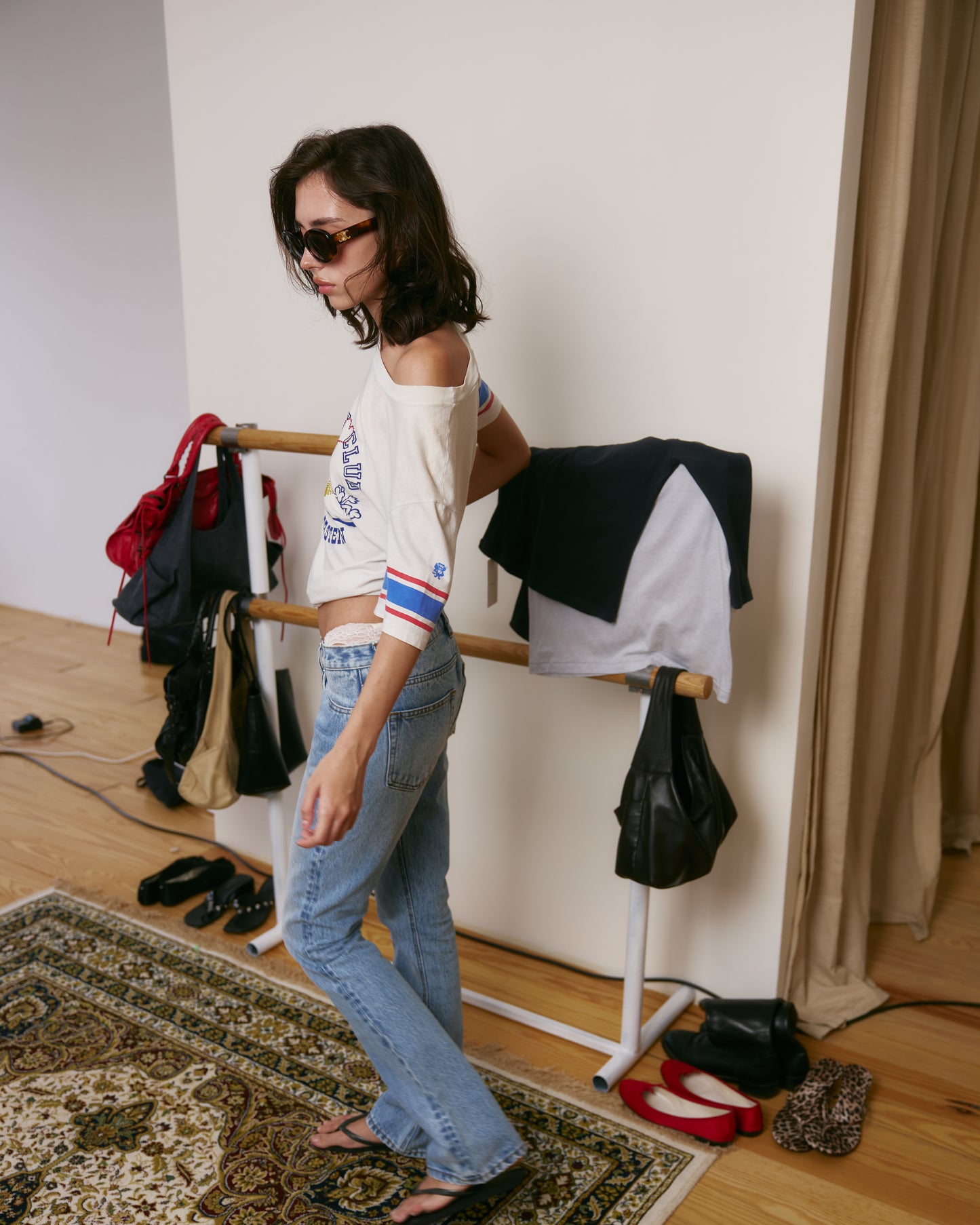 imnot bootcut jeans - Classic Blue Wash