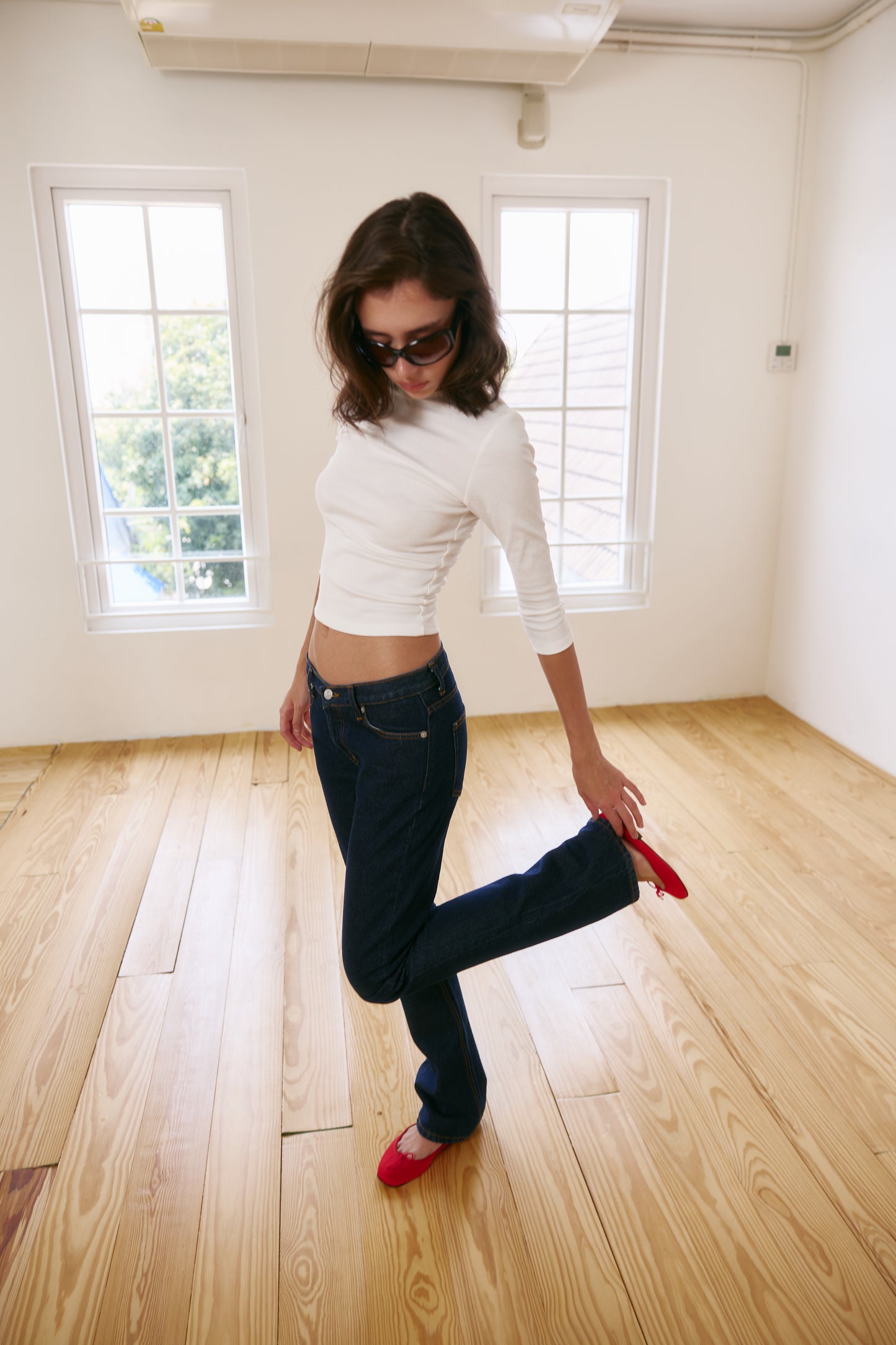 imnot bootcut jeans - Classic raw denim