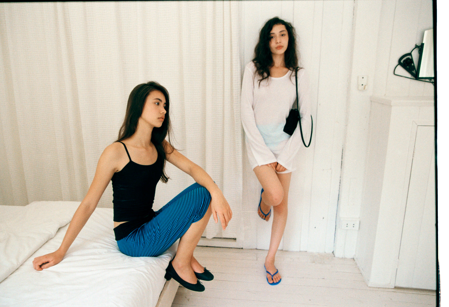 JERSEY FOLDOVER CAPRI PANTS - DEEP TEAL