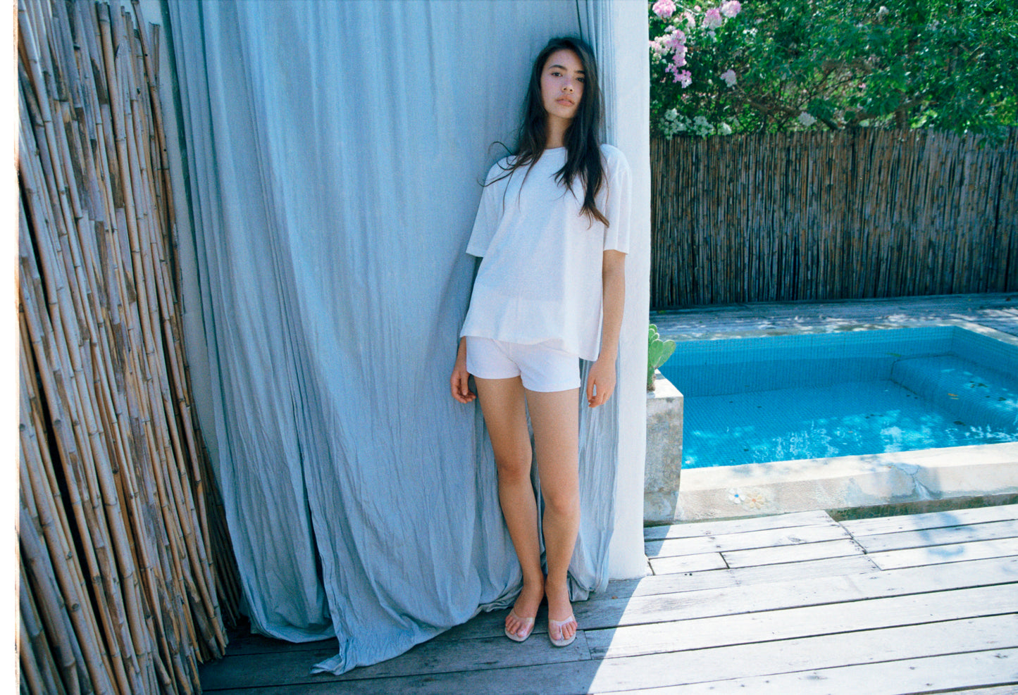 OVERSIZED SUMMER T-SHIRT - COTTON