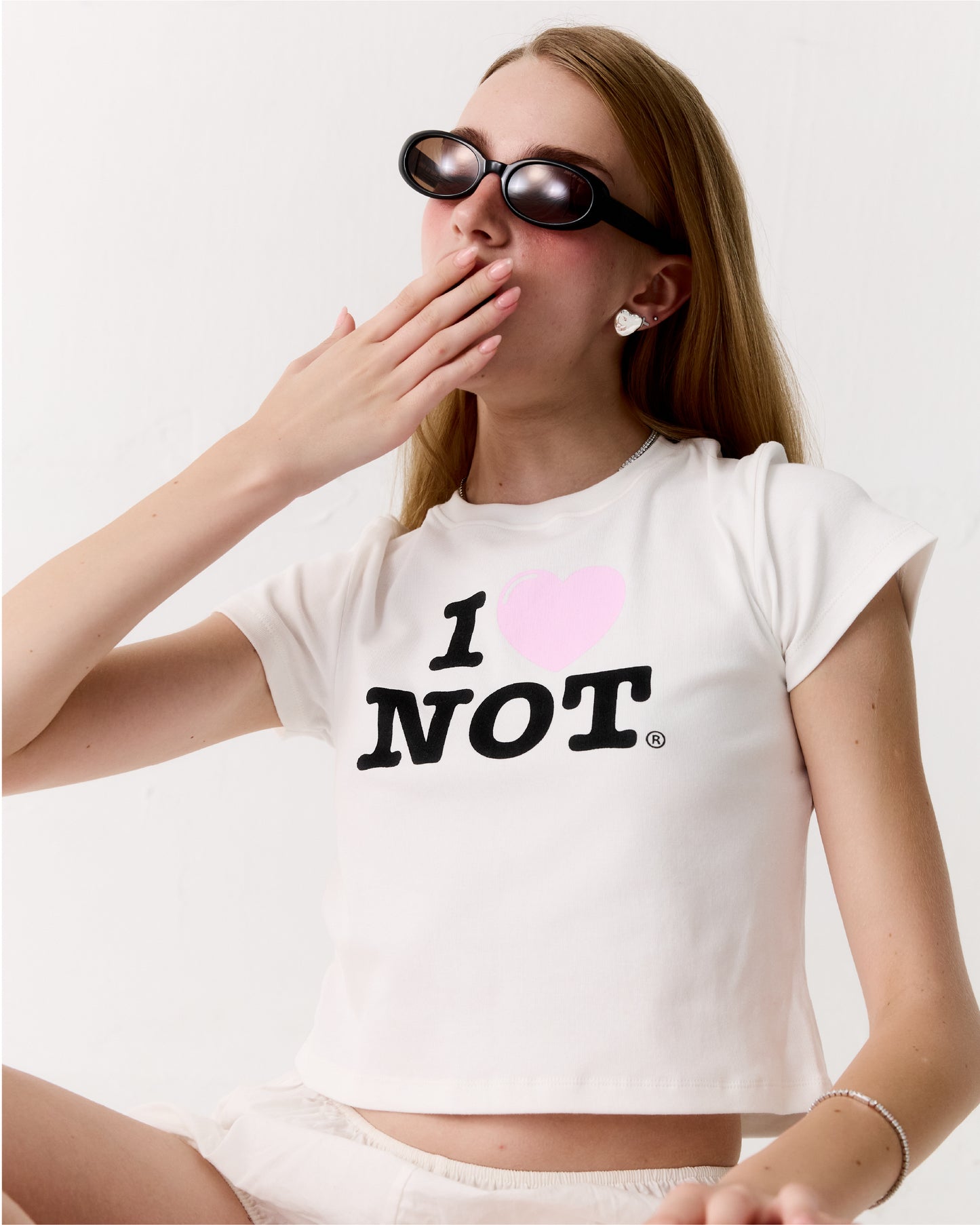 imnot tee - Classic ptint in pink