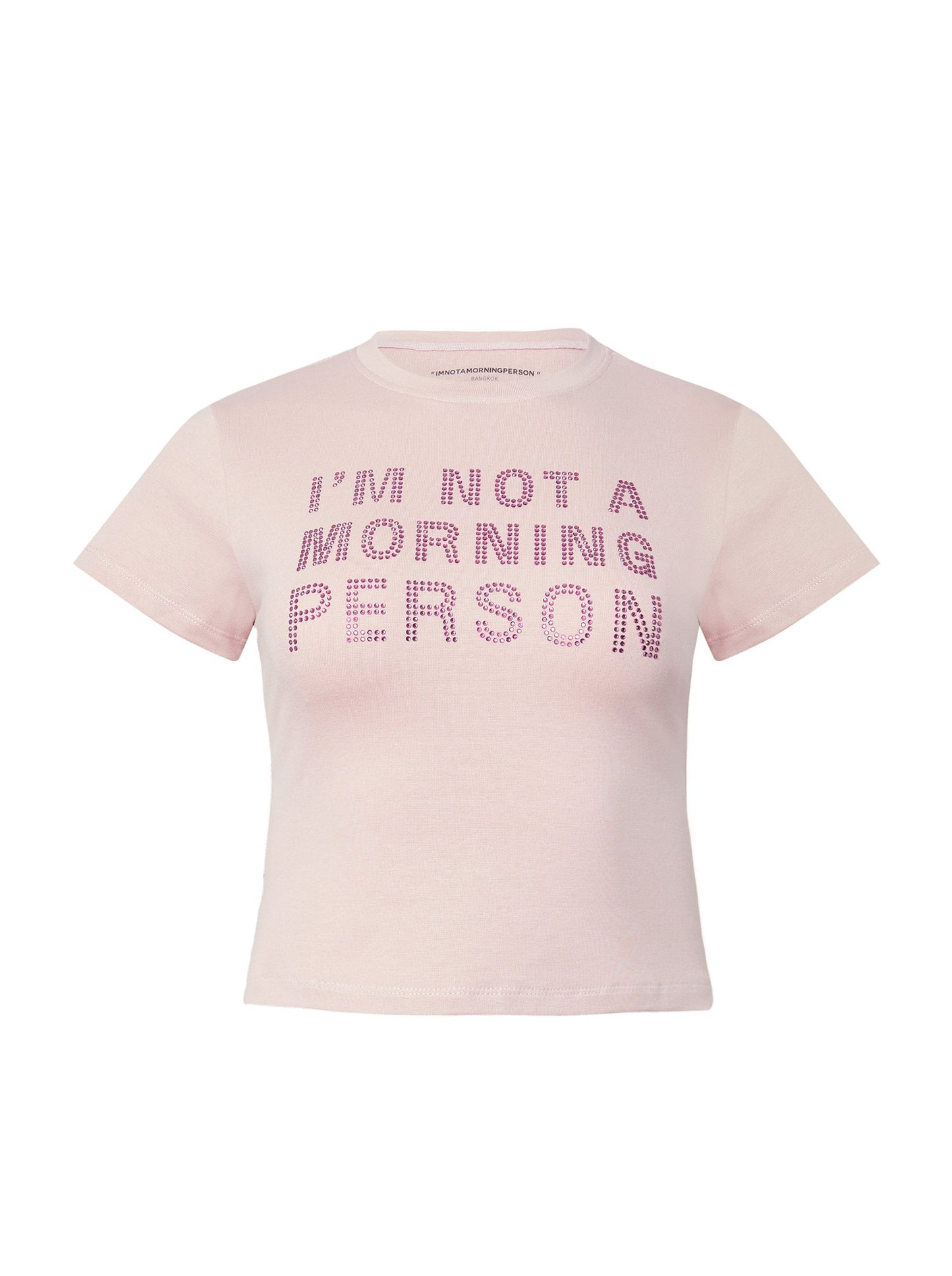 Imnot tee - bling bling pink